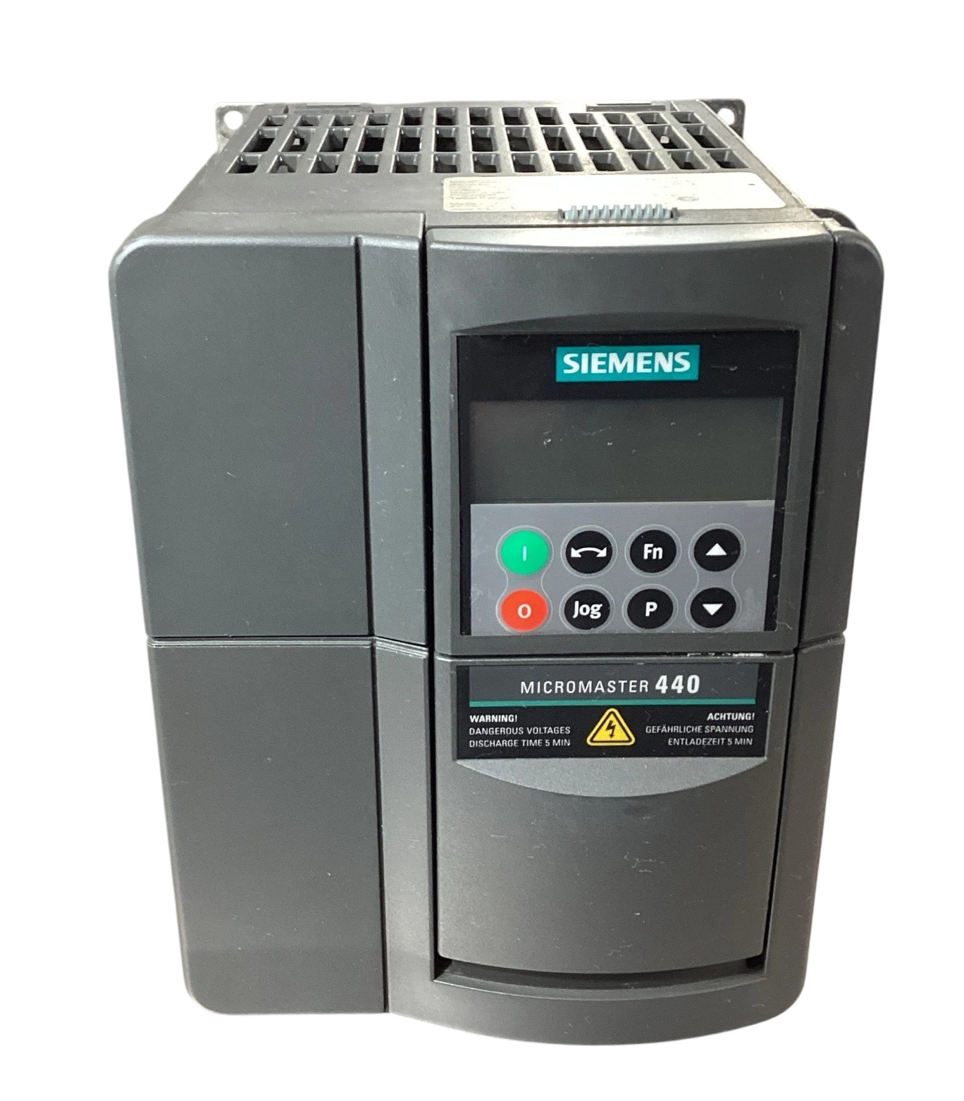Siemens 6SE6440-2UD22-2BA1 Micromaster 440 Drive 3Ph 5.9A 0-650Hz 1D-03 (Untested)