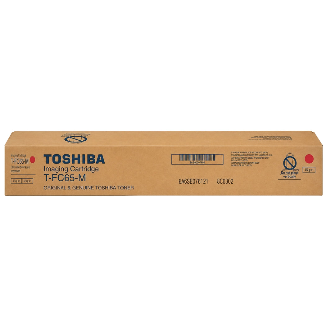 New, Pre-Owned - Toshiba T-FC65-M Standard Yield Magenta Toner Cartridge