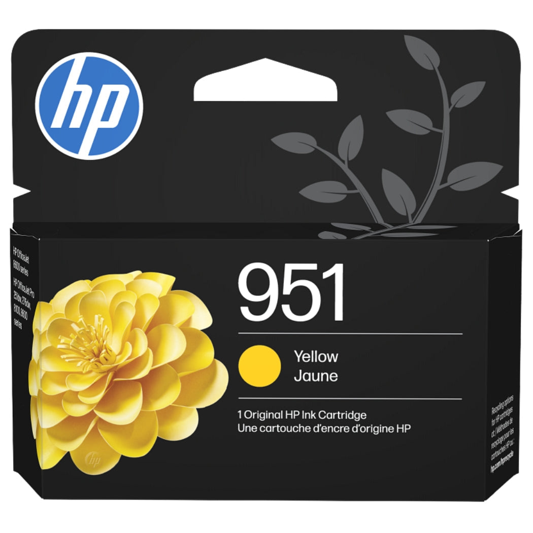 New, Pre-Owned - HP 951 Yellow (CN052AN) Ink Cartridge