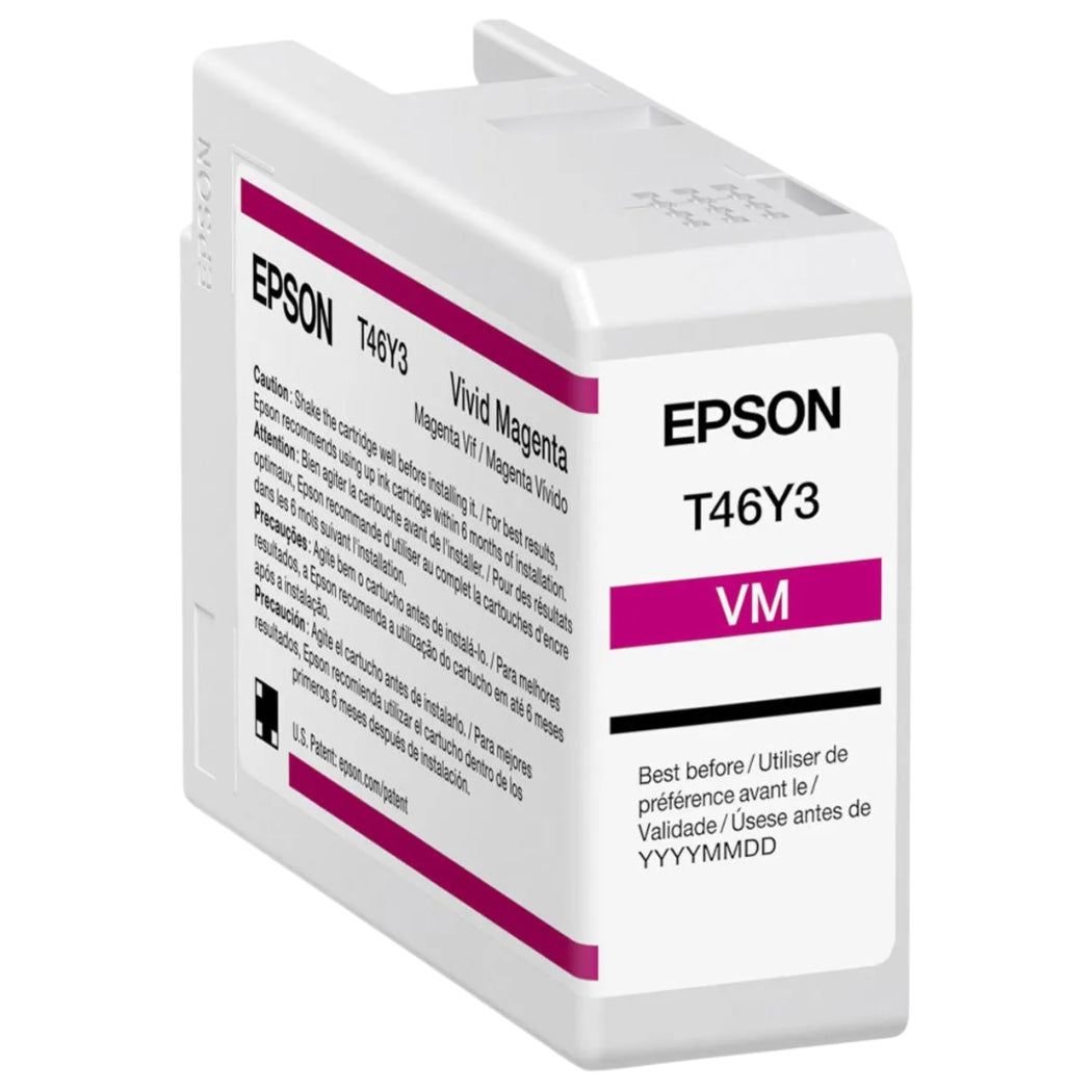 New, Pre-Owned - Epson T46Y3 Standard Yield Vivid Magenta Ink Cartridge