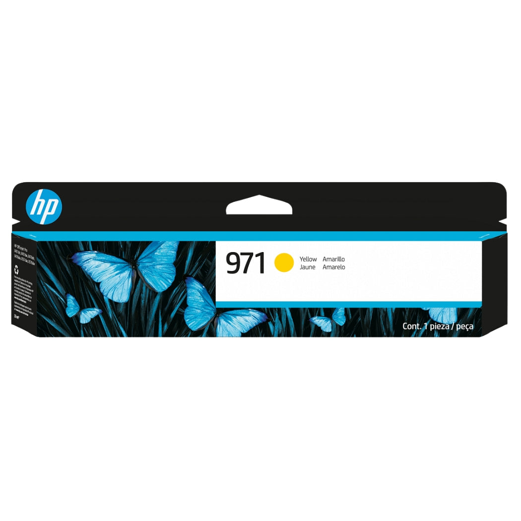 New, Pre-Owned - HP 971 (CN624AM) Yellow Ink Cartridge