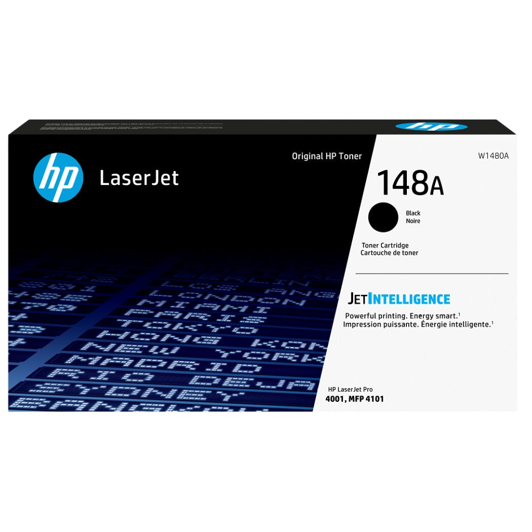 New, Pre-Owned - HP 148A Standard Yield Black Toner Cartridge, W1480A