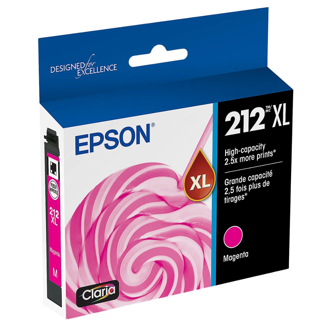 New, Pre-Owned - Epson 212XL High Capacity Ink Cartridge Magenta