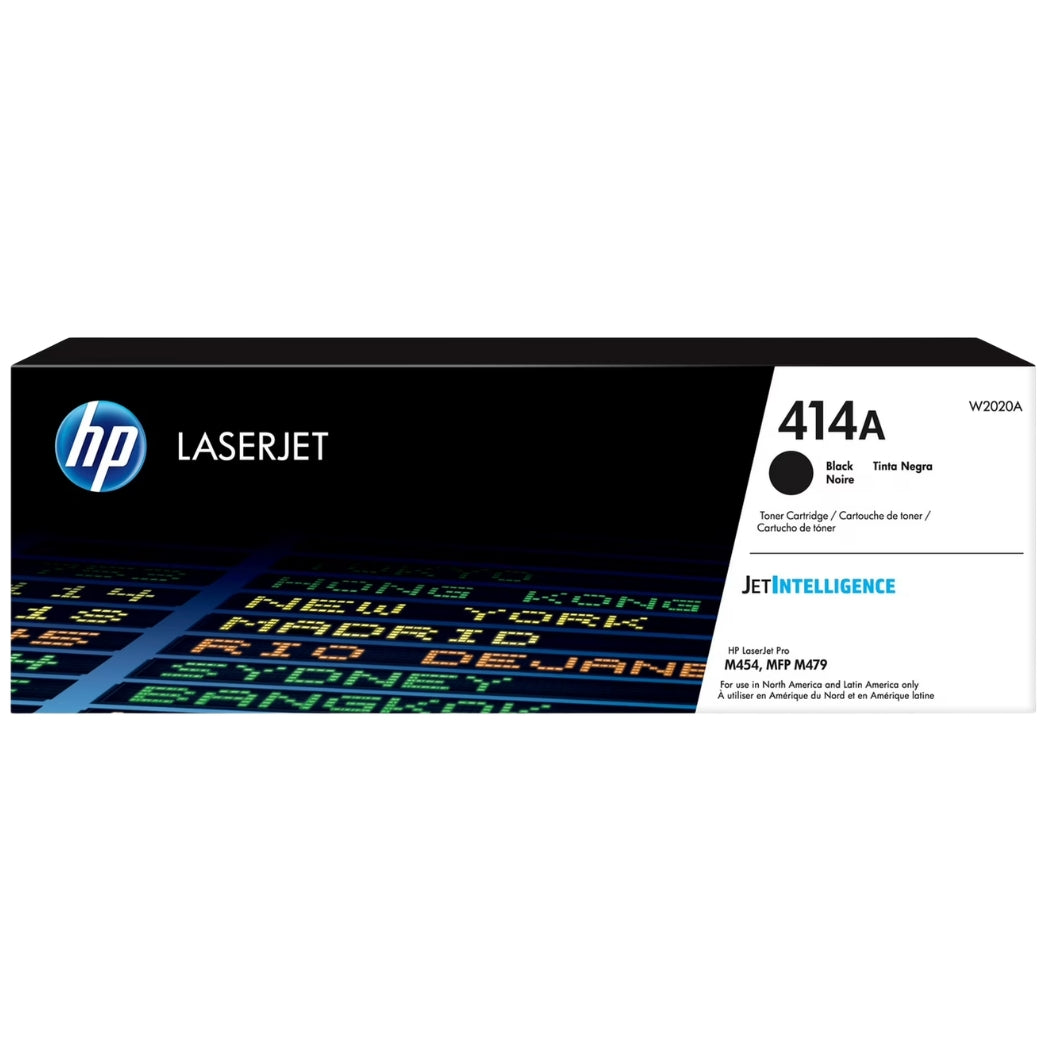 New, Pre-Owned - HP 414A Standard Yield Black LaserJet Toner Cartridge, W2020A