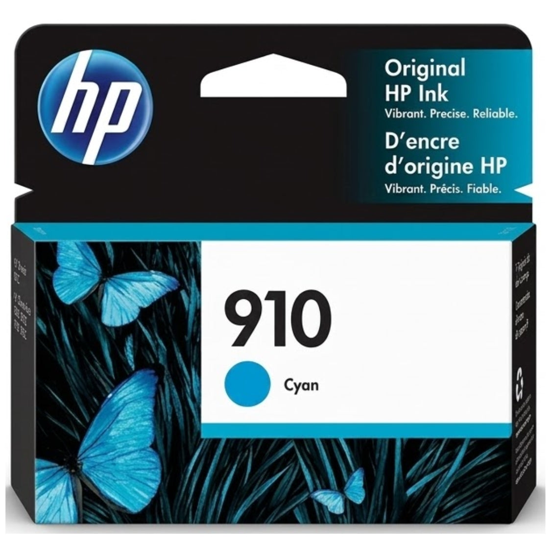New, Pre-Owned - HP 910 (3YL58AN) Cyan Standard Yield Ink Cartridge
