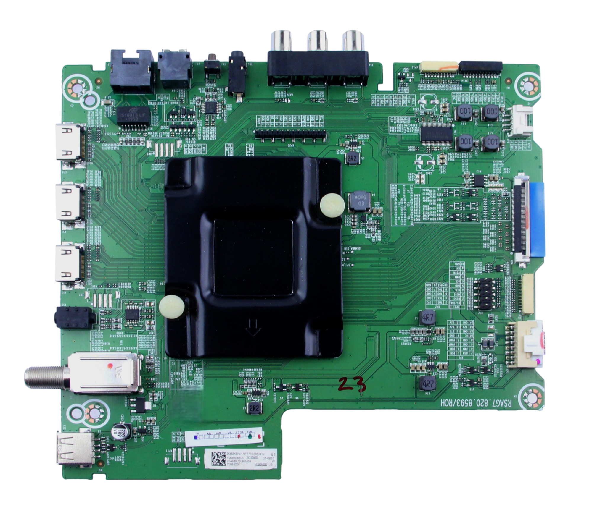 262516 Hisense Main Board, 254665, 254666B, RSAG7.820.8593/ROH, 70R6270F