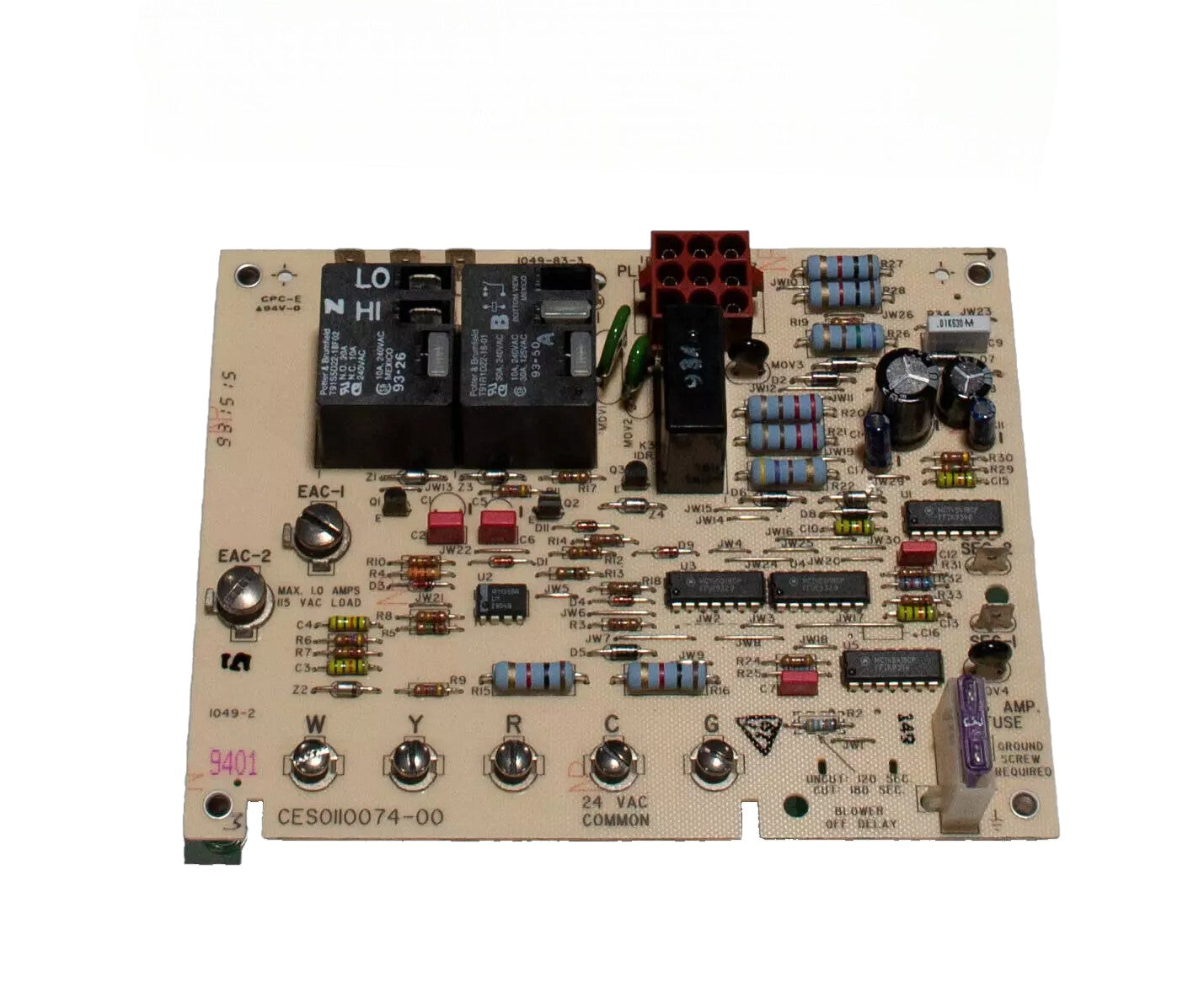 Carrier CES0110074-00 Furnace Control Board