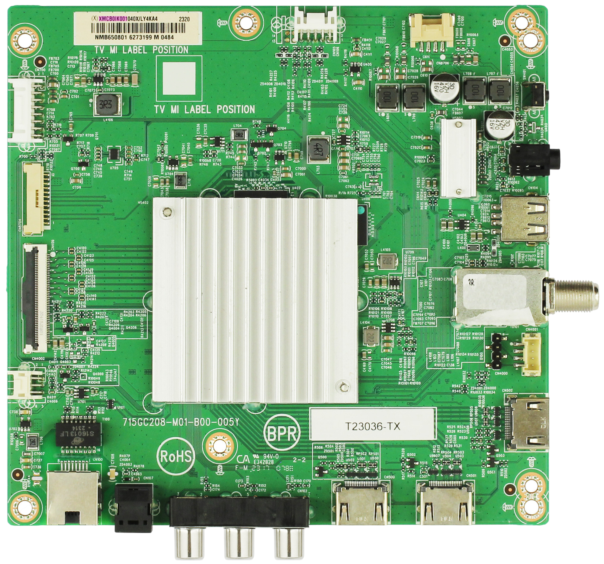 756TXMCB0IK001 Element Main Board, (X)XMCB0IK001040X, 715GC208-M01-B00-005Y, LY4KA4, T23036-TX, E500AC65C