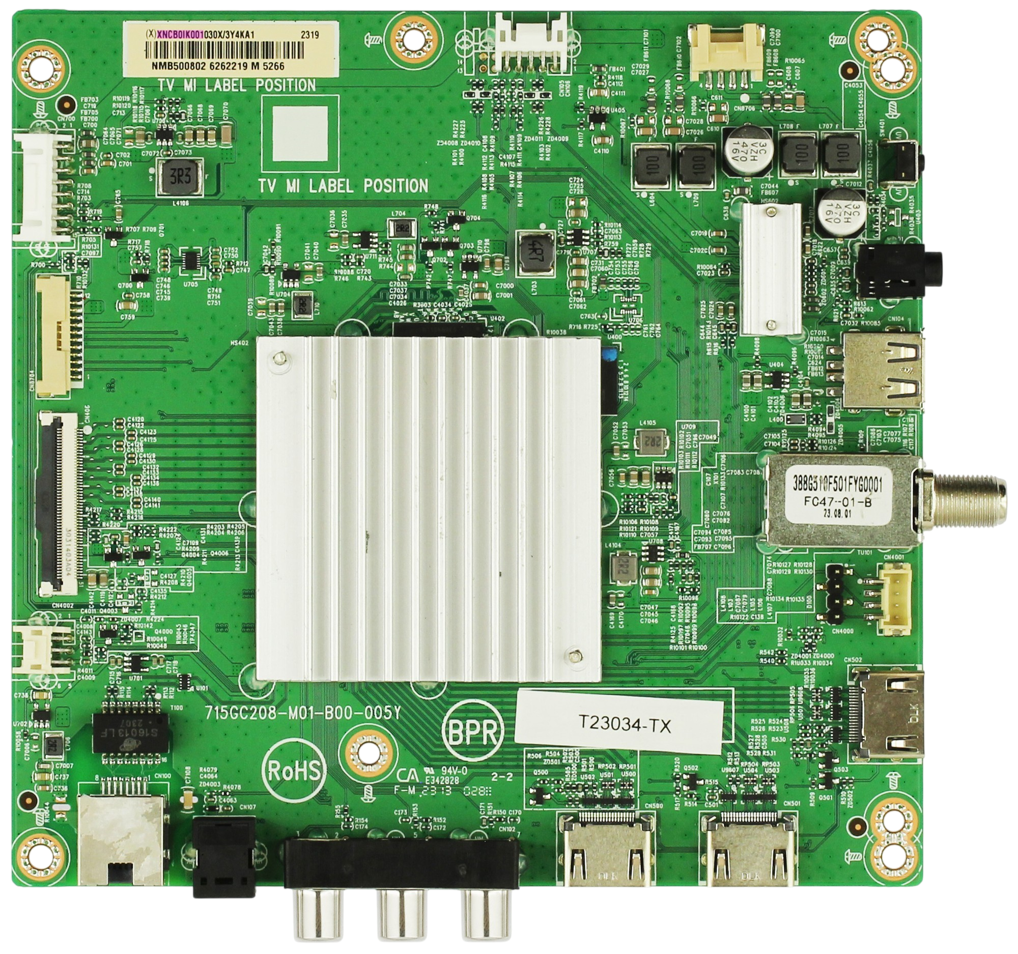 Element T23034-TX 756TXNCB0IK001 Main Board for E500AC50C