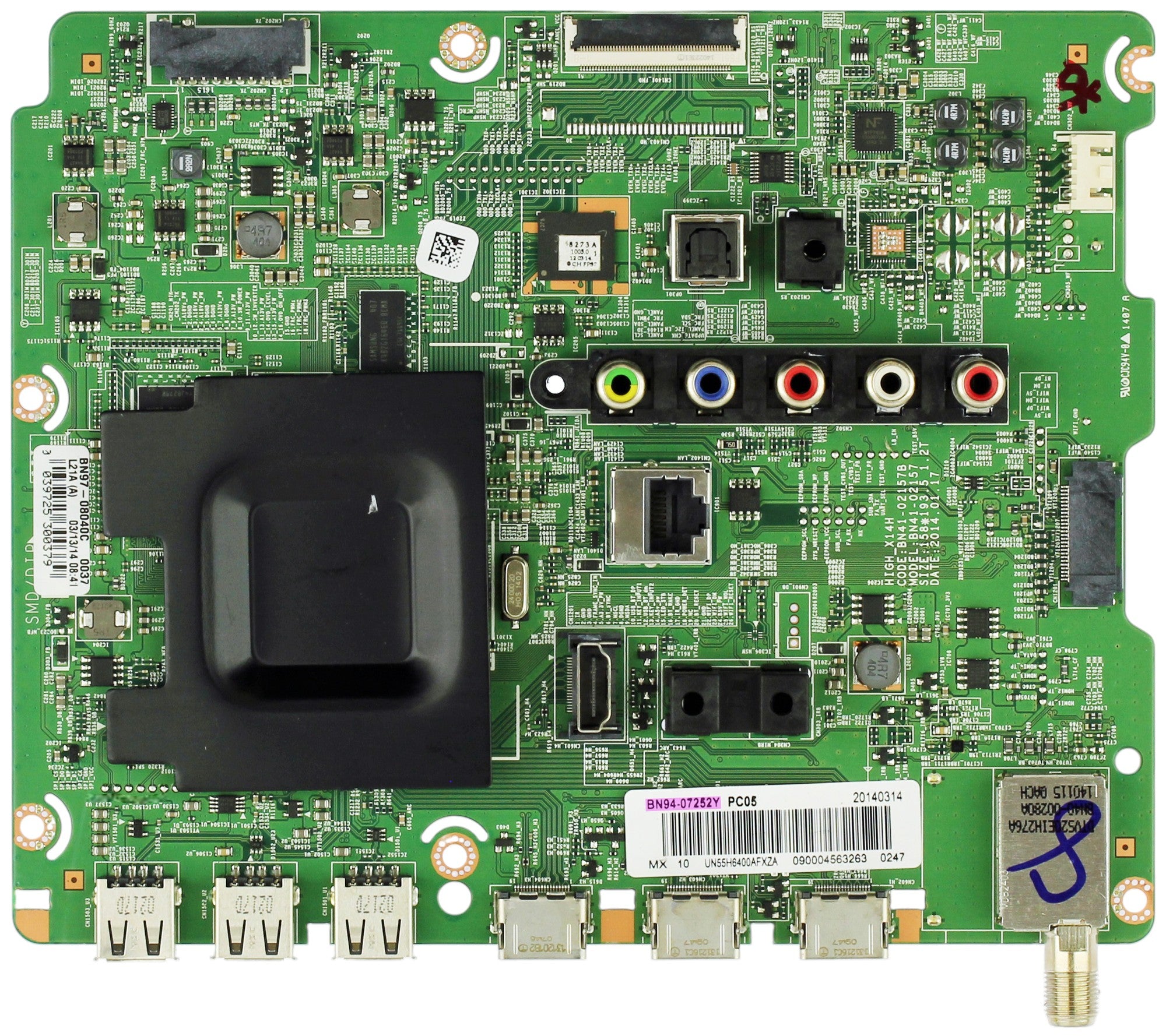 Samsung BN94-07252Y Main Board for UN55H6400AFXZA