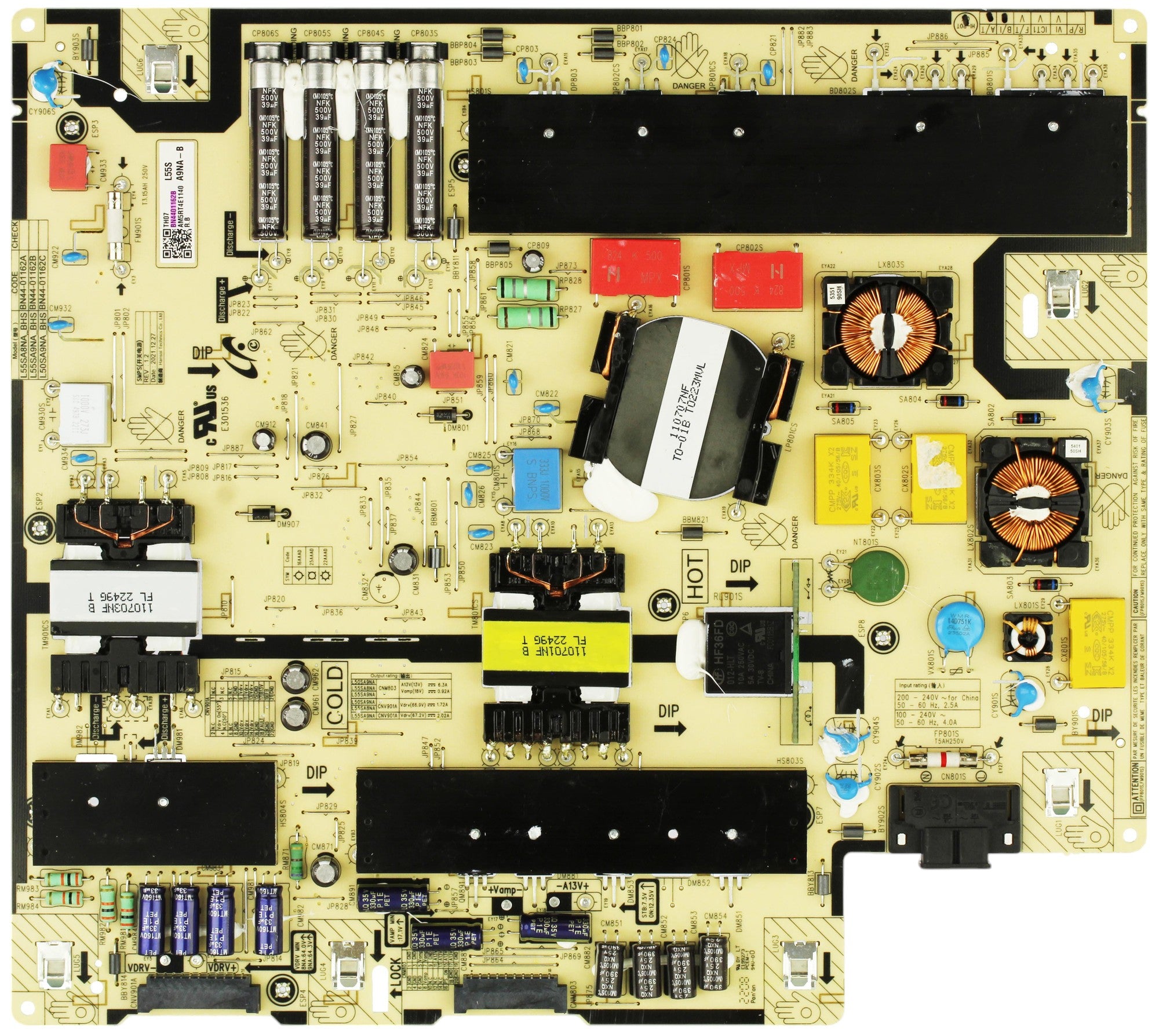 Samsung BN44-01162B Power Supply Board