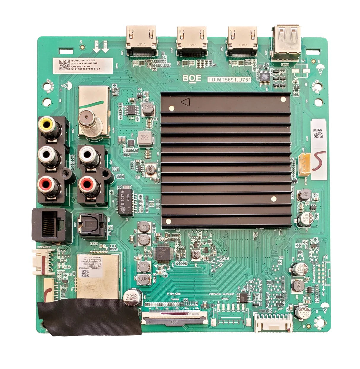 Vizio 21201-04068 Main Board for V655-J04