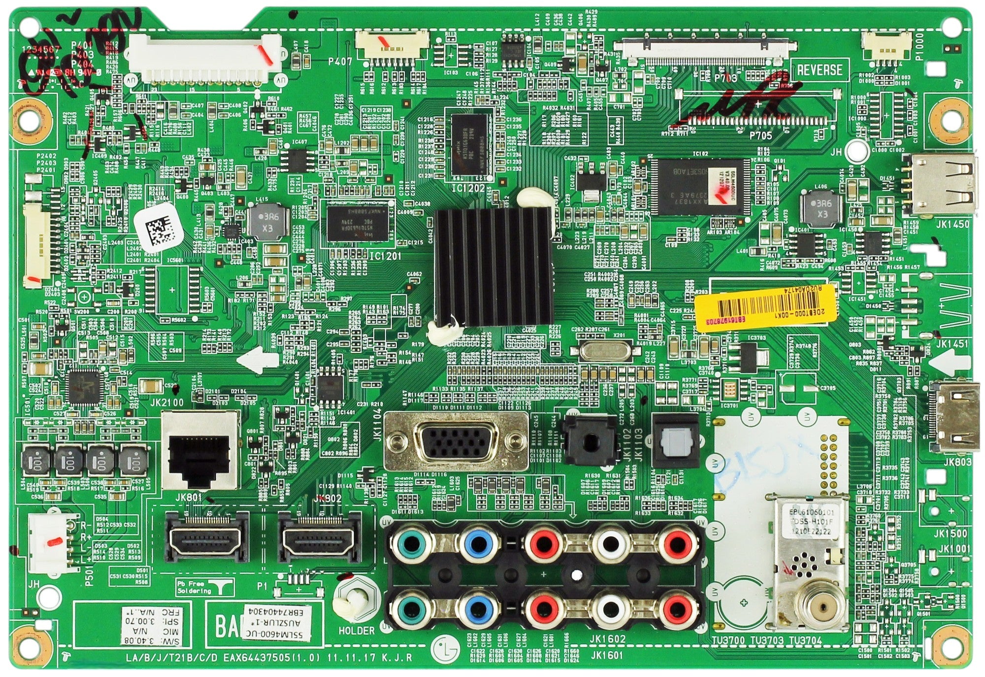 LG EBT61978703 (EAX64437505(1.0)) Main Board for 55LM4600-UC