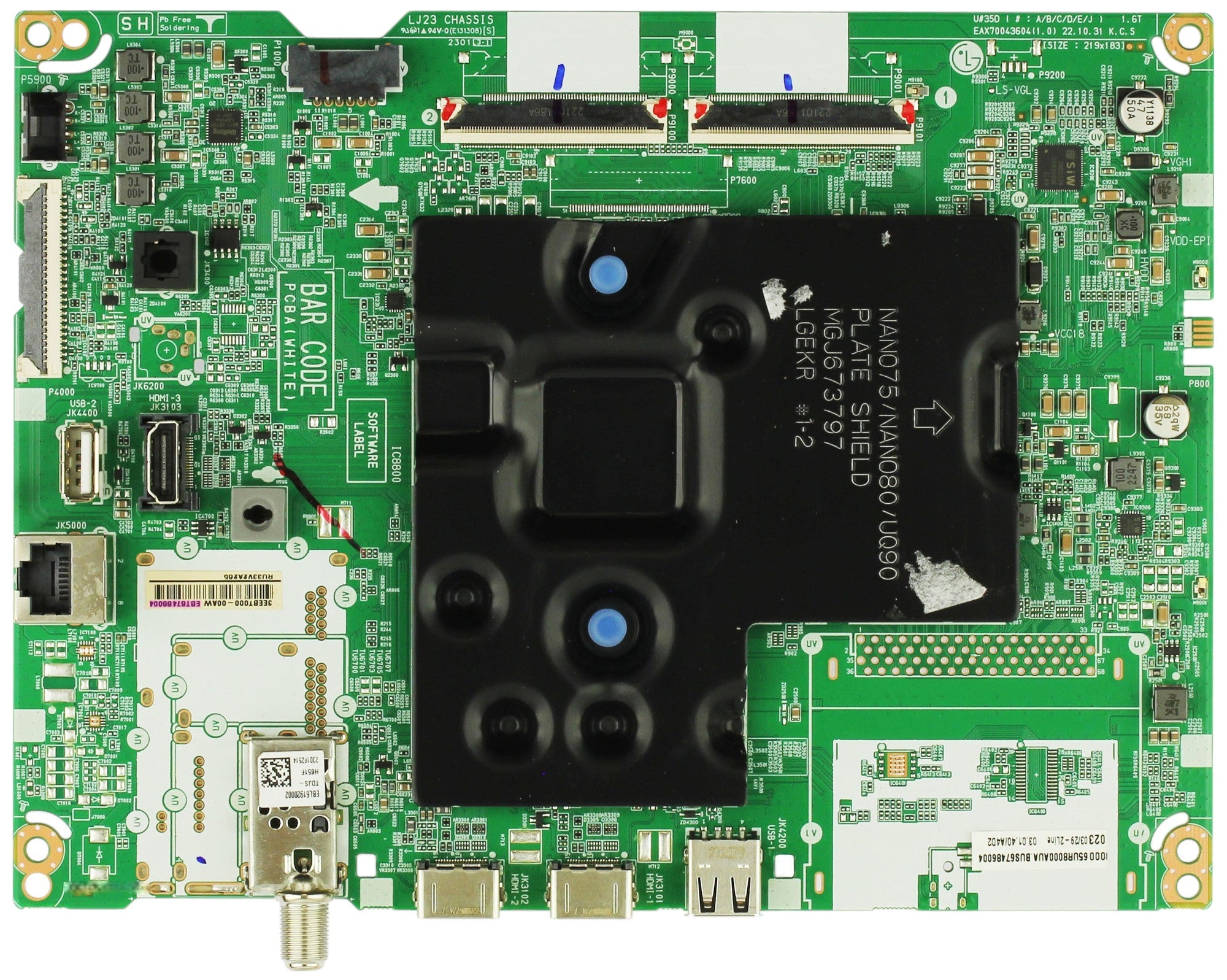 LG EBT67486004 Main Board for 65UR8000AUA.BUSFLKR