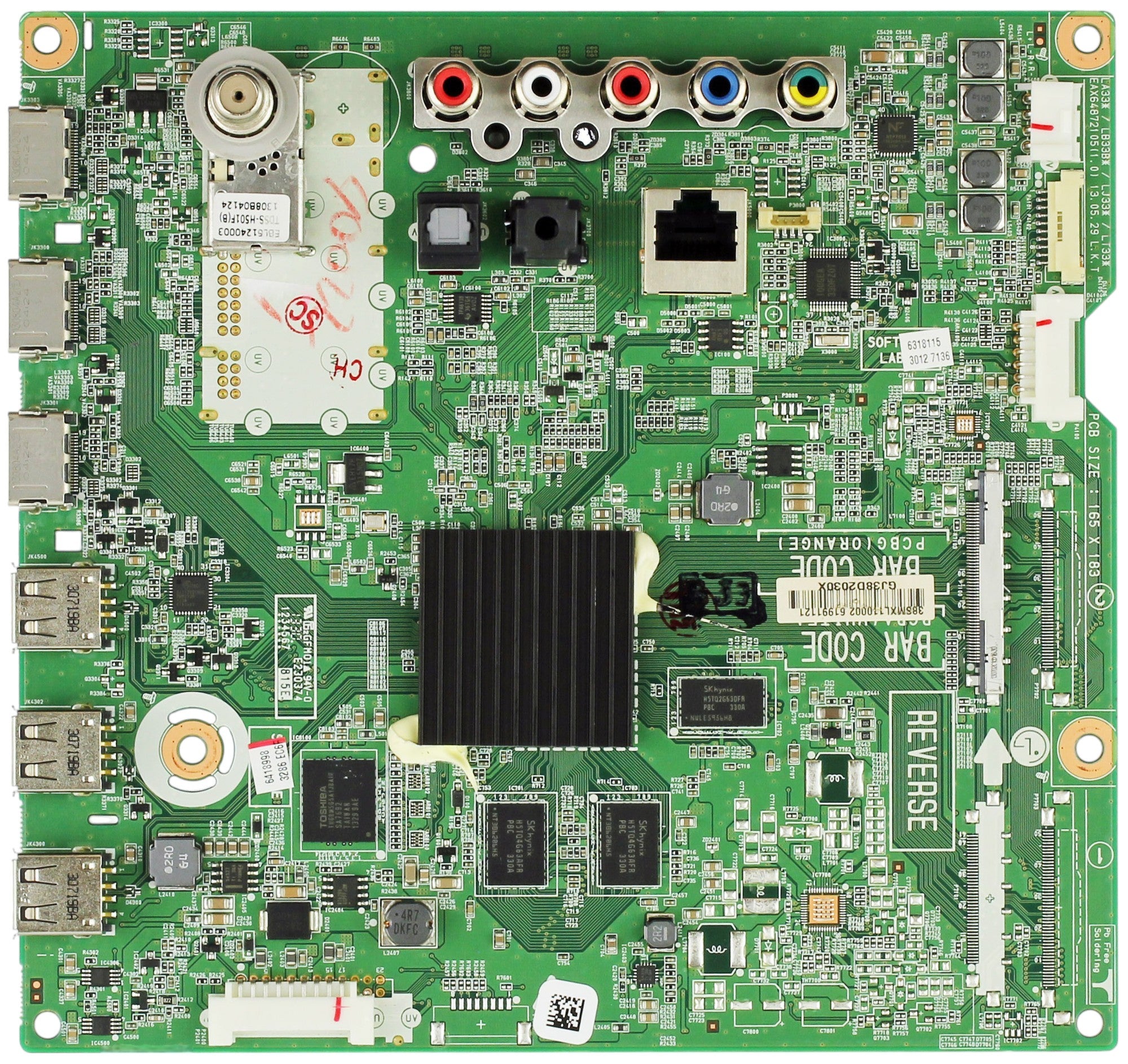 LG EBR76777312 (61991121) Main Board for 39LN5700-UH