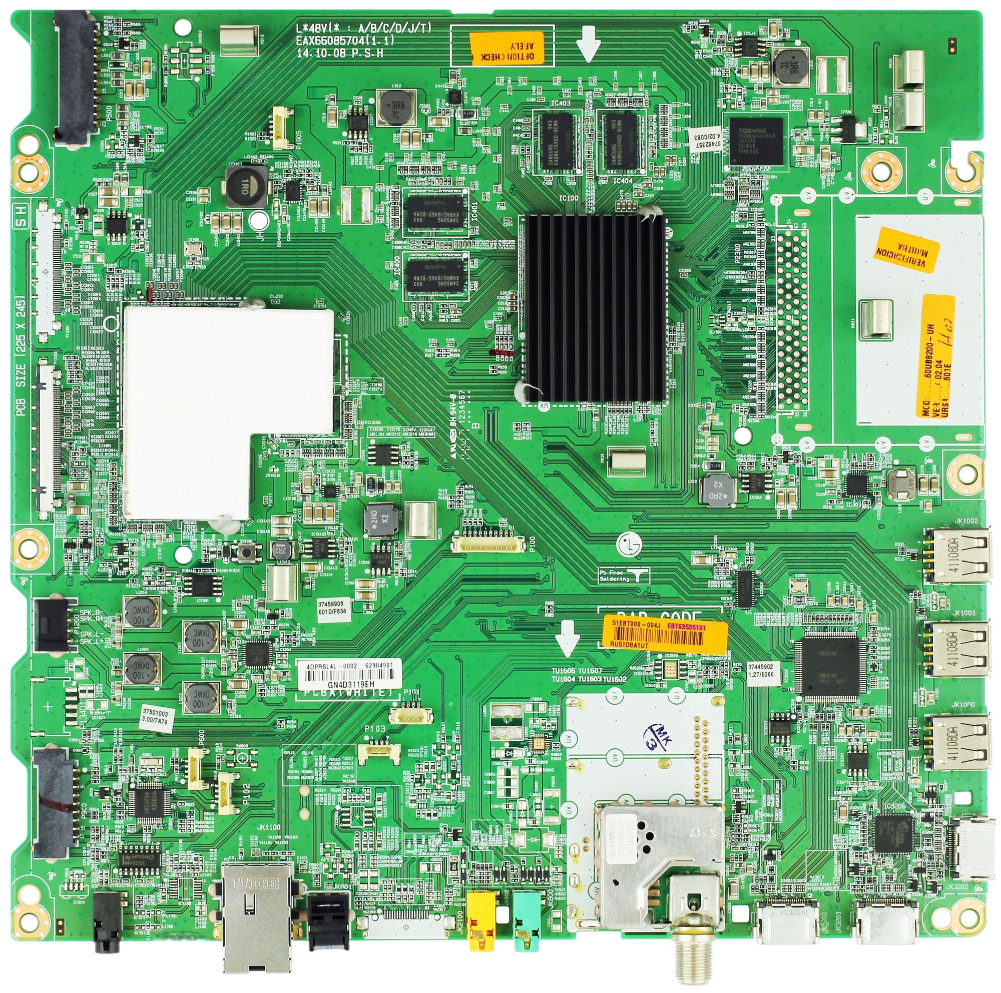 LG EBT63535101 Main Board for 60UB8200-UH.AUSWLJR