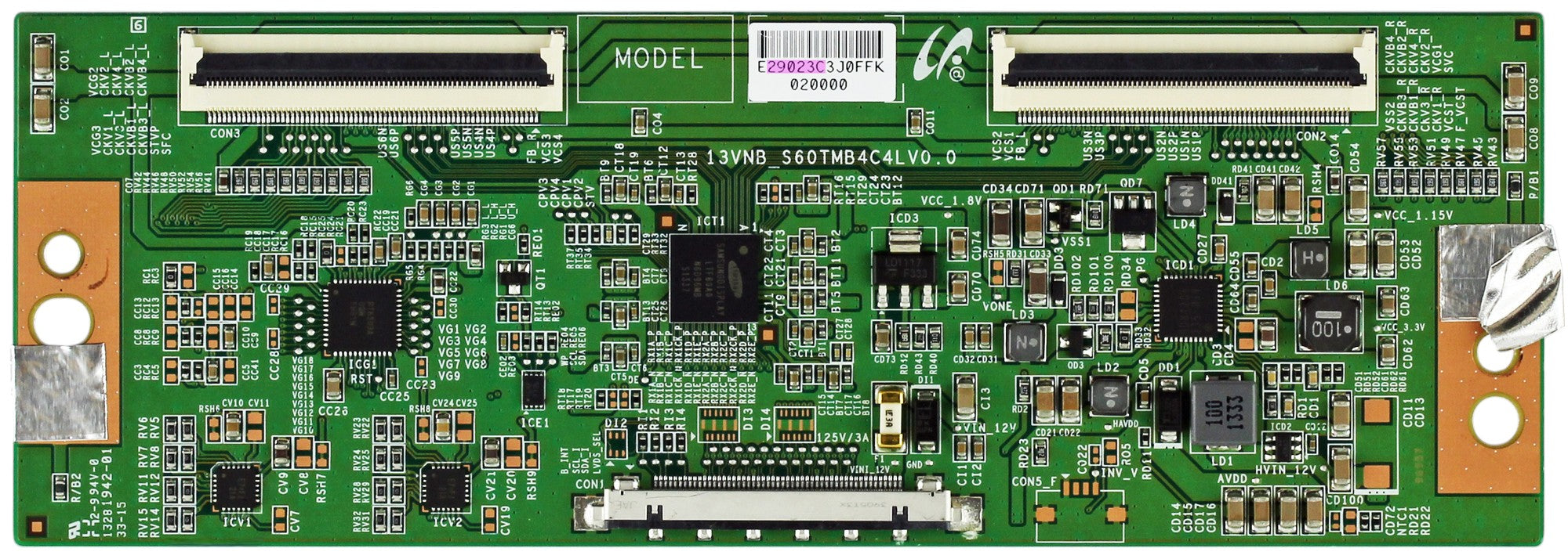 Vizio LJ94-29023C (13VNB_S60TMB4C4LV0.0) T-Con Board for E480I-B2 E480-B2