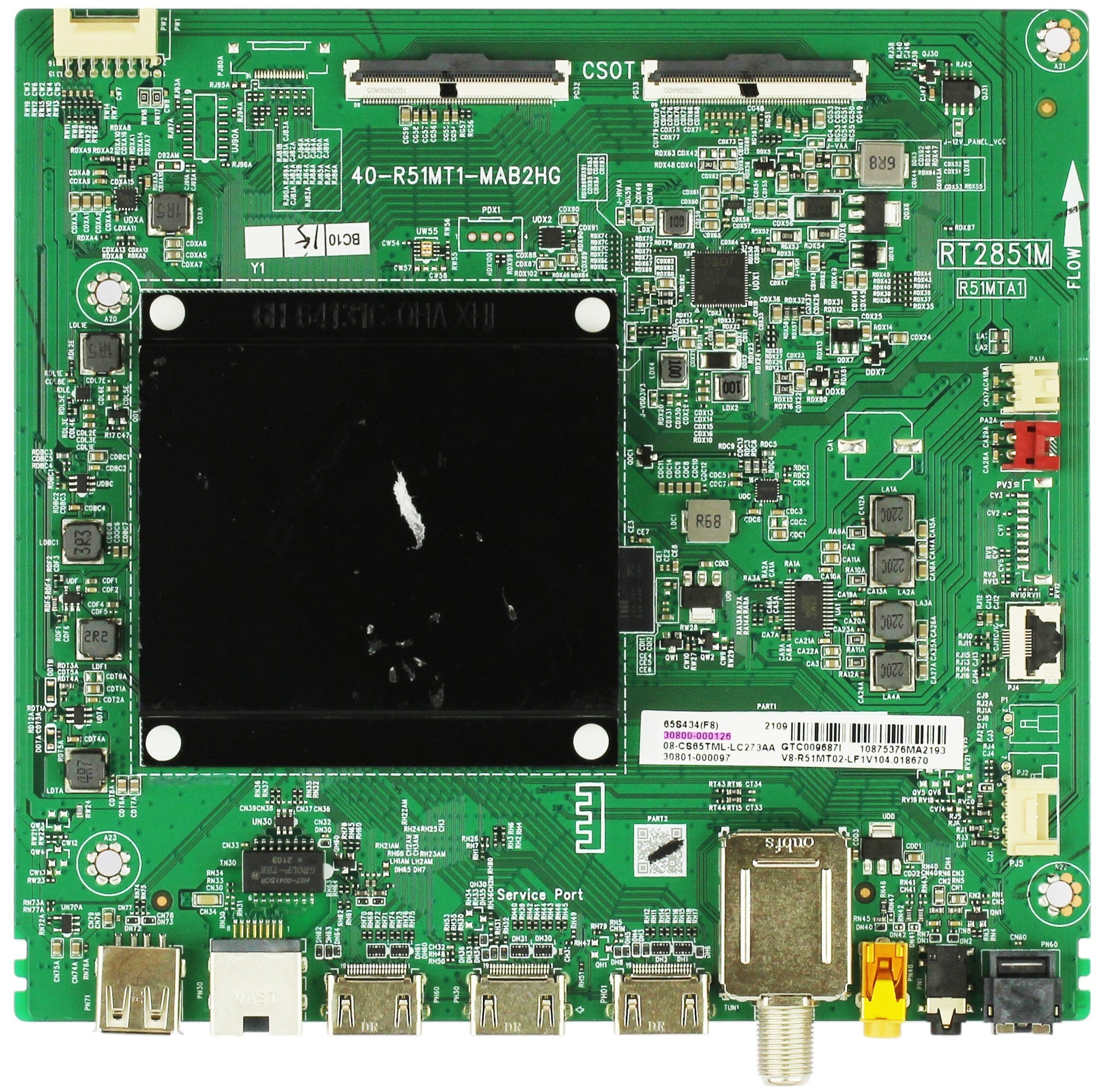 TCL 30800-000126 Main Board 65S434