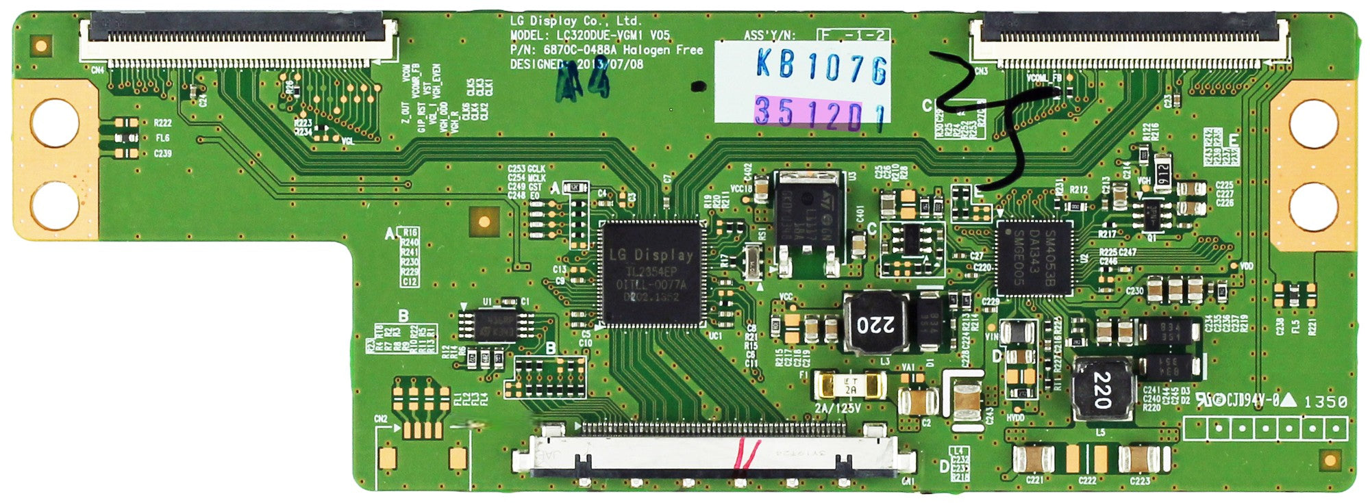 LG 6871L-3512D (6870C-0488A) T-Con Board