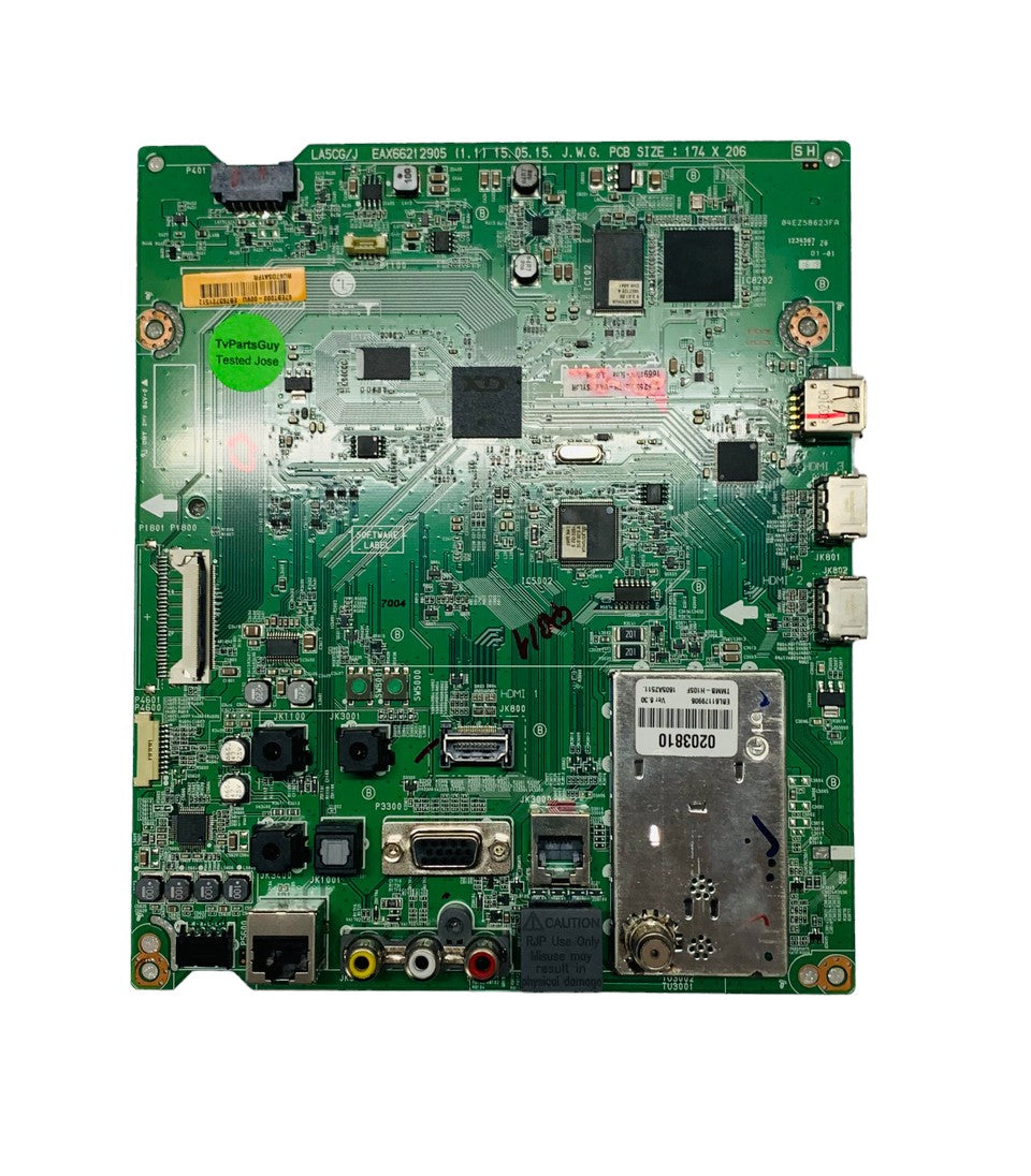 LG EBT63721512 Main Board for 55LX570-UH