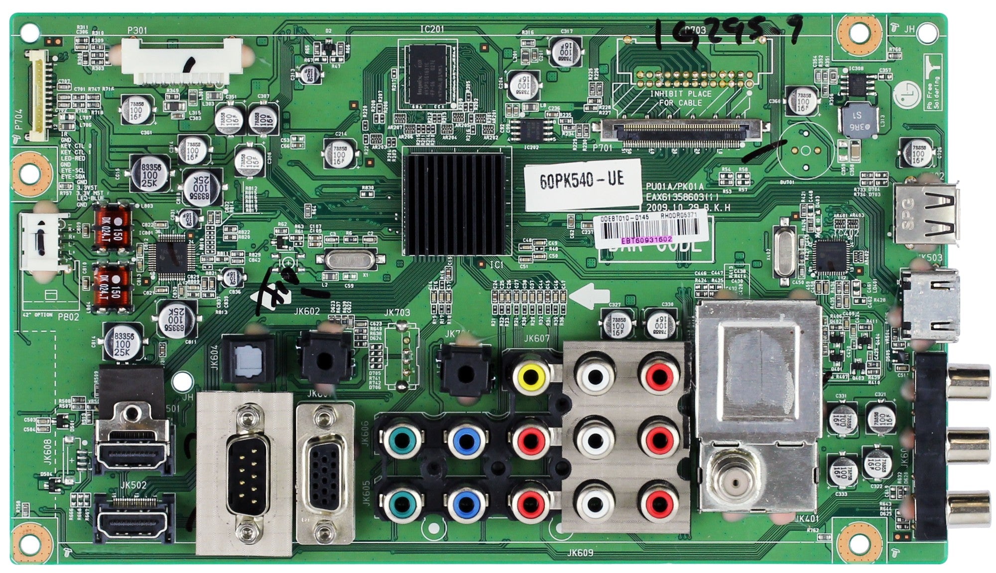 LG EBT60931602 (EAX61358603(1)) Main Board