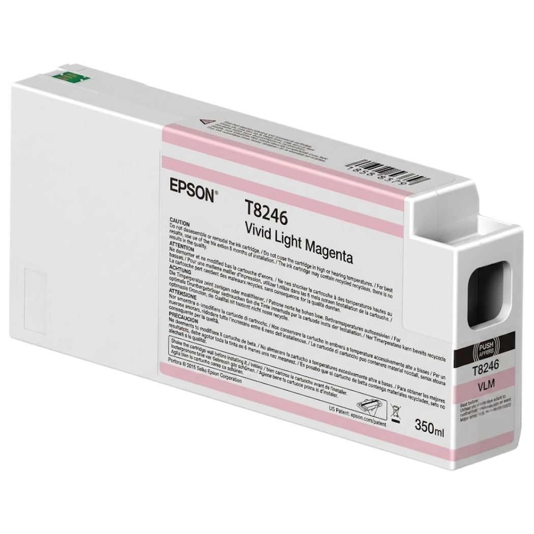 New, Pre-Owned - Epson 824 Vivid light Magenta Ink Cartridge, T824600