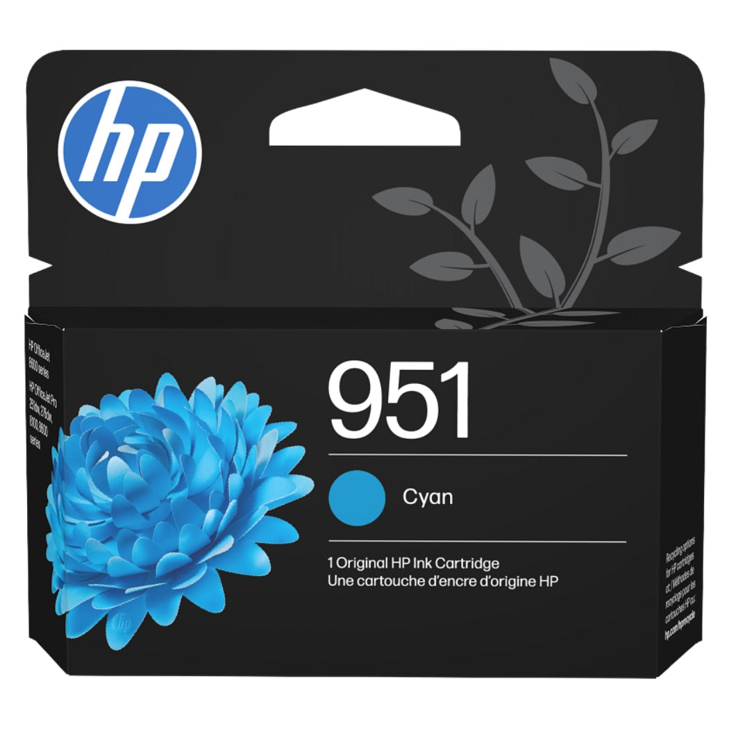 New, Pre-Owned - HP 951 (CN050AN) Cyan Ink Cartridge