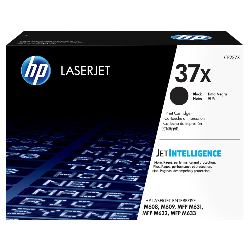 New, Pre-Owned - HP 37X High-Yield Black LaserJet Toner Cartridge, CF237X