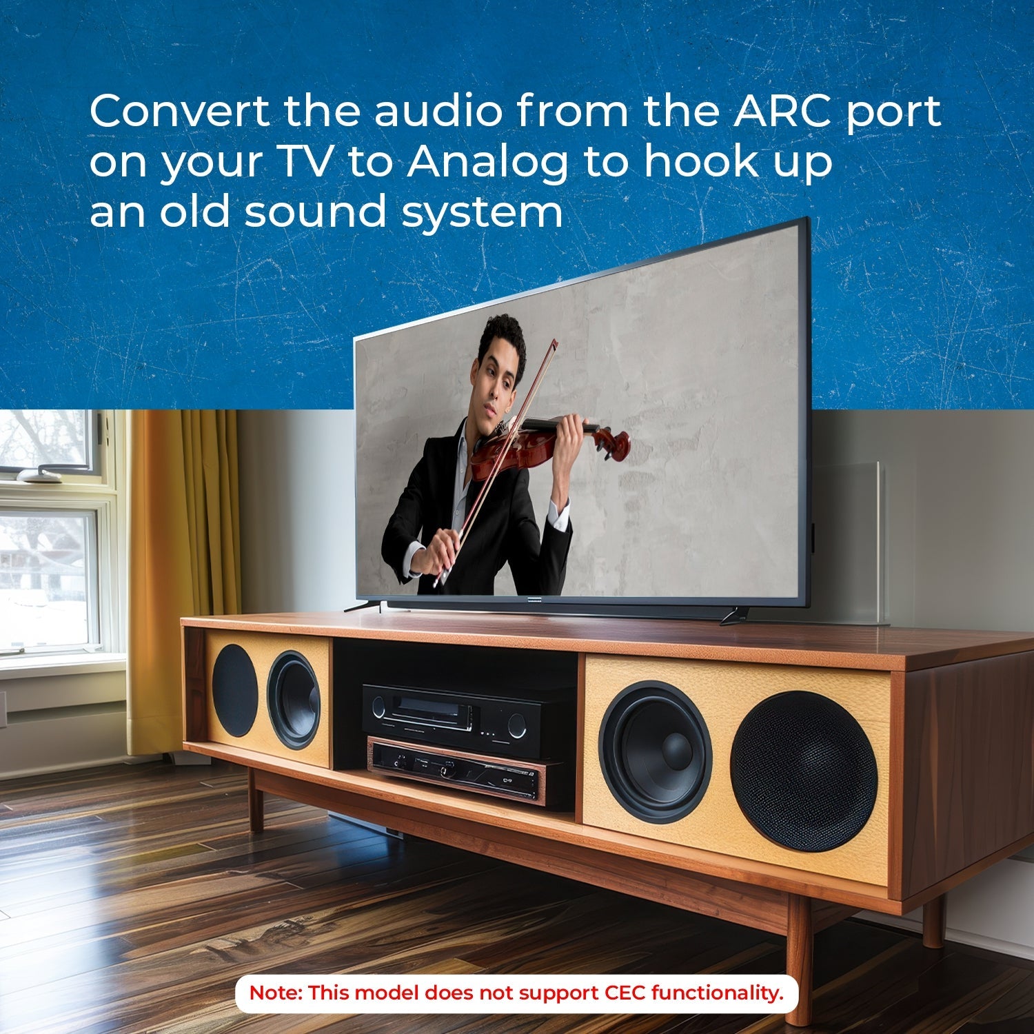 DA25 eARC/ARC to analog audio converter (DA25)