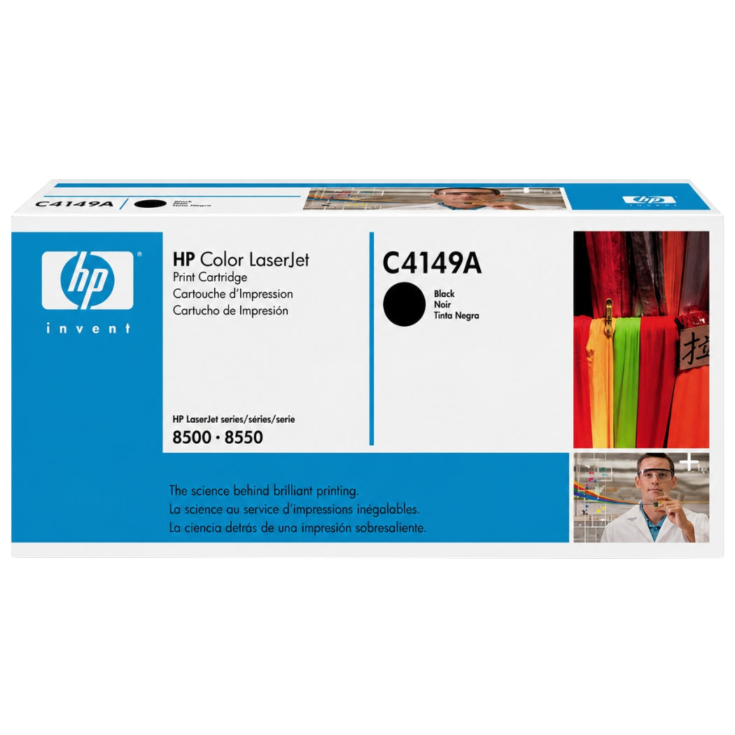 New, Pre-Owned - HP C4149A High-Yield Black LaserJet Toner Cartridge