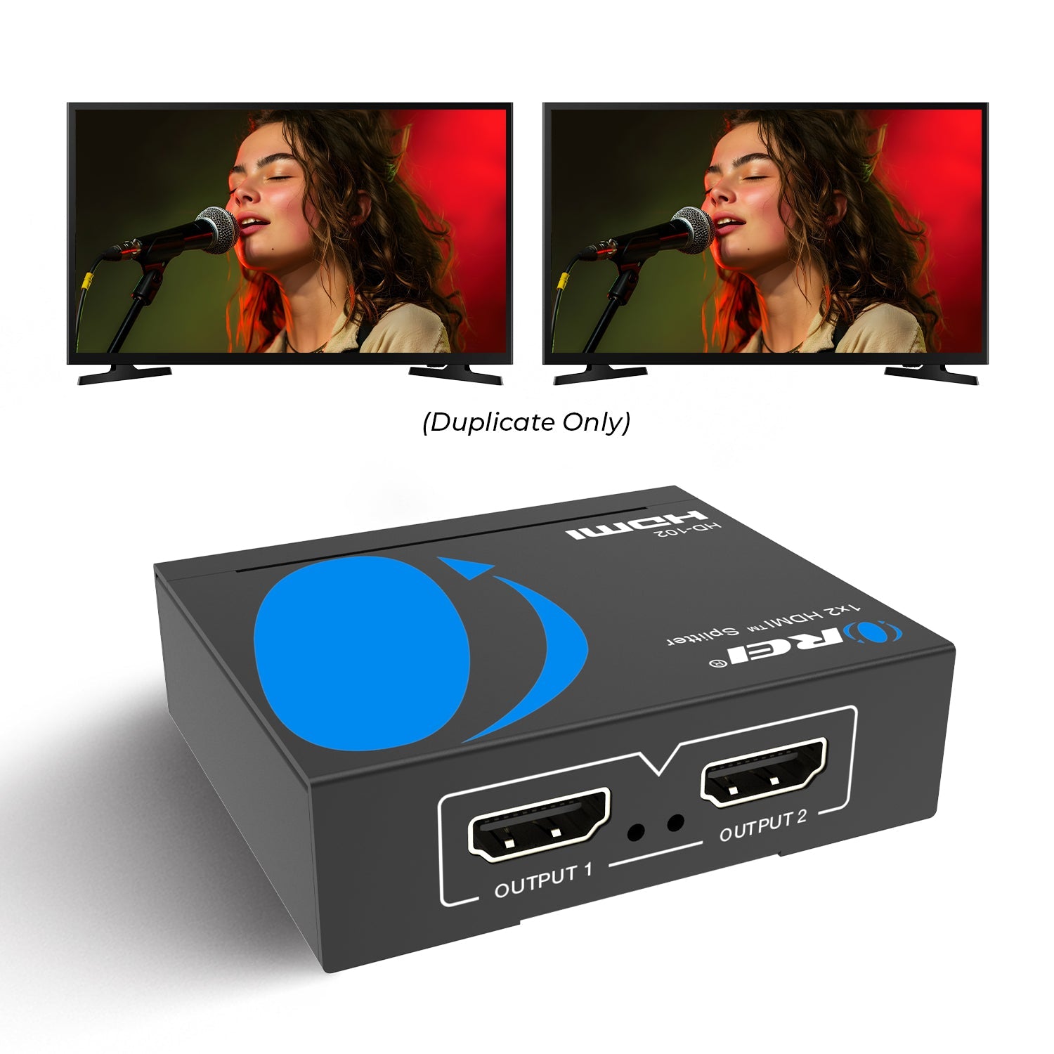 4K@30Hz 1x2 HDMI™ Splitter-HD-102