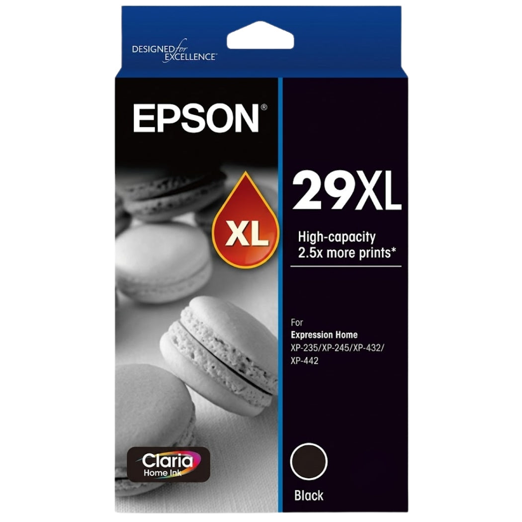 New, Pre-Owned - Epson 29XL Black Ink Cartridge, C13T299140