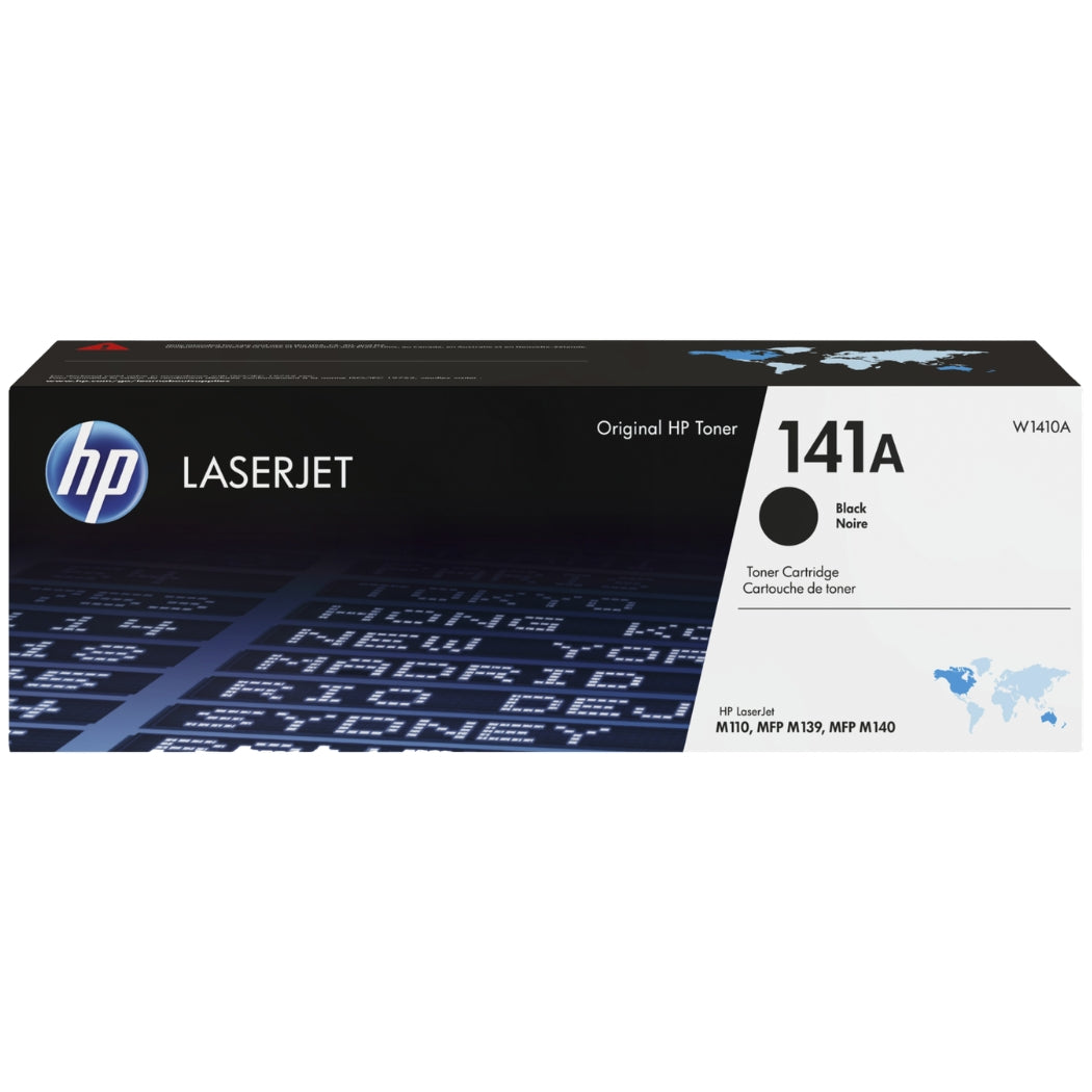 New, Pre-Owned - HP 141A Black LaserJet Toner Cartridge, W1410A