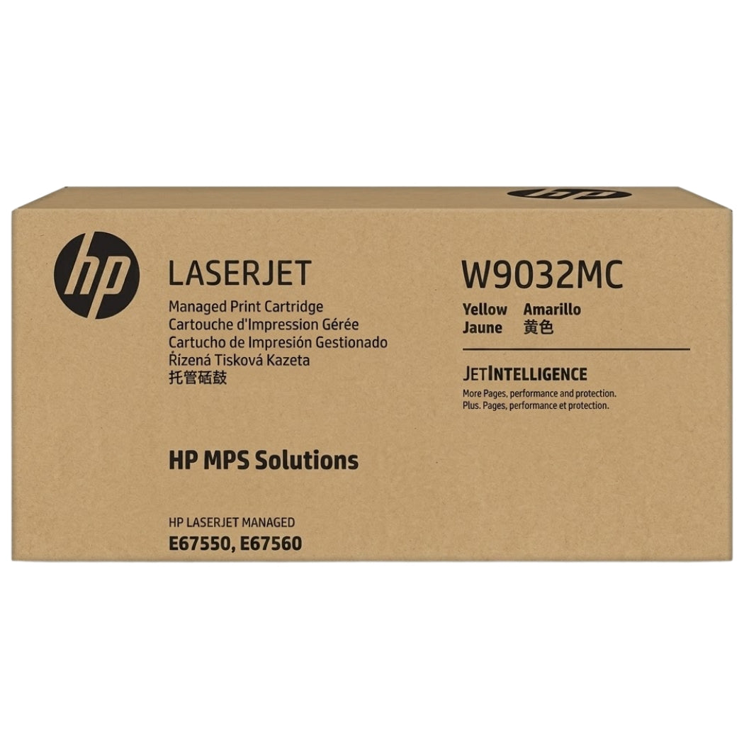 New, Pre-Owned - HP W9032MC Yellow High Yield Toner Cartridge