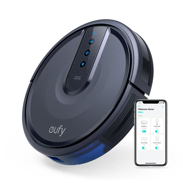 RoboVac 25C MAX Robotic Vacuum Cleaner with Wi-Fi Connected, Compatible with Alexa and Google Assistant in Black