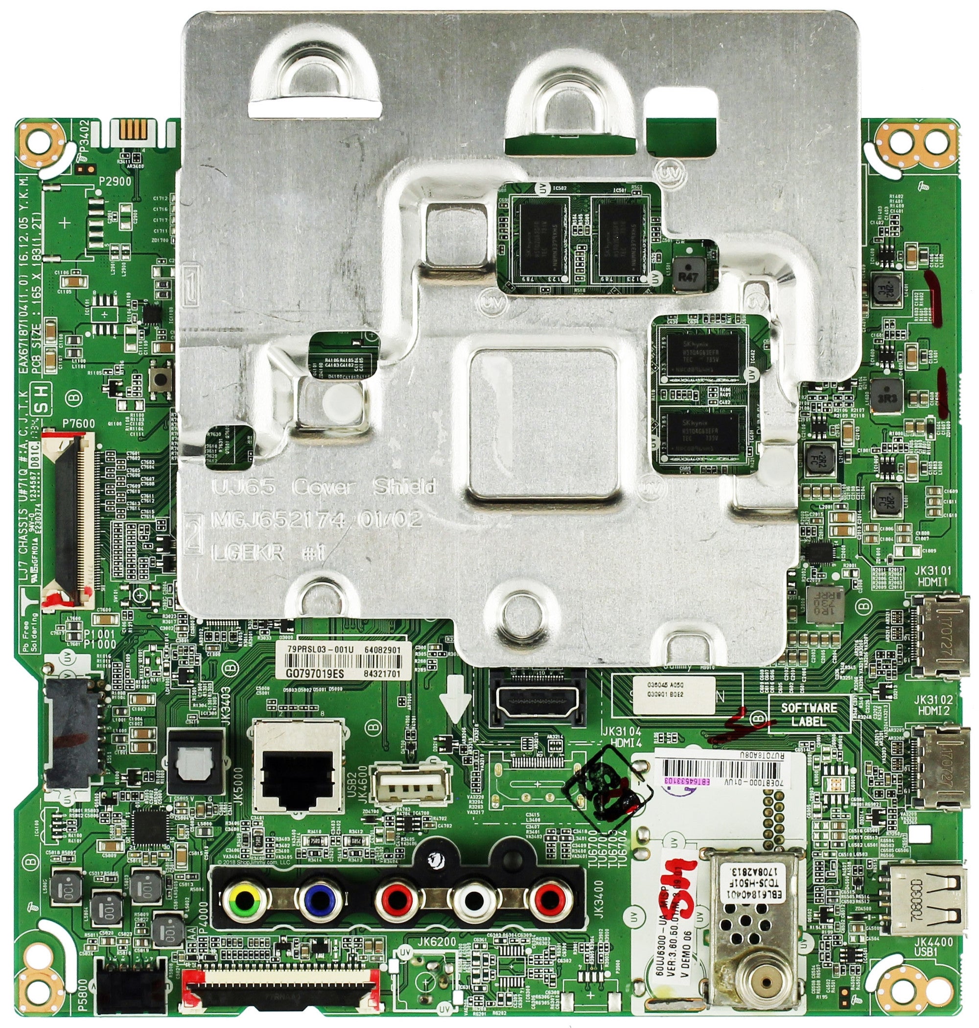 LG EBT64533103 Main Board for 60UJ6300-UA