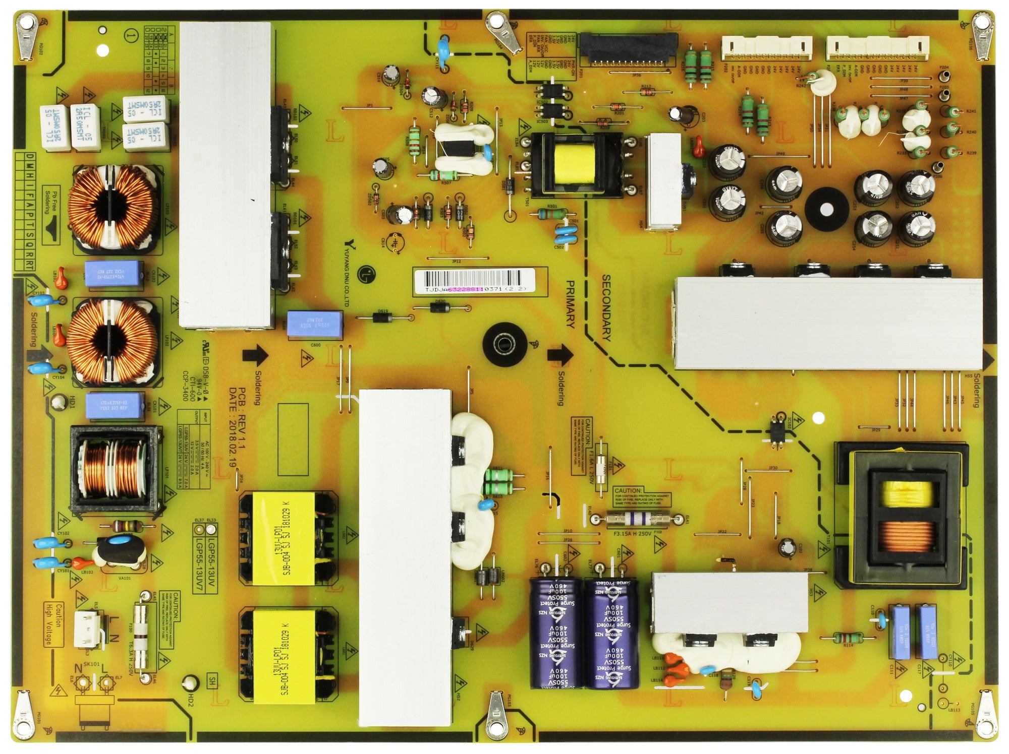 LG EAY63228811 Power Supply for 49SL5B-B