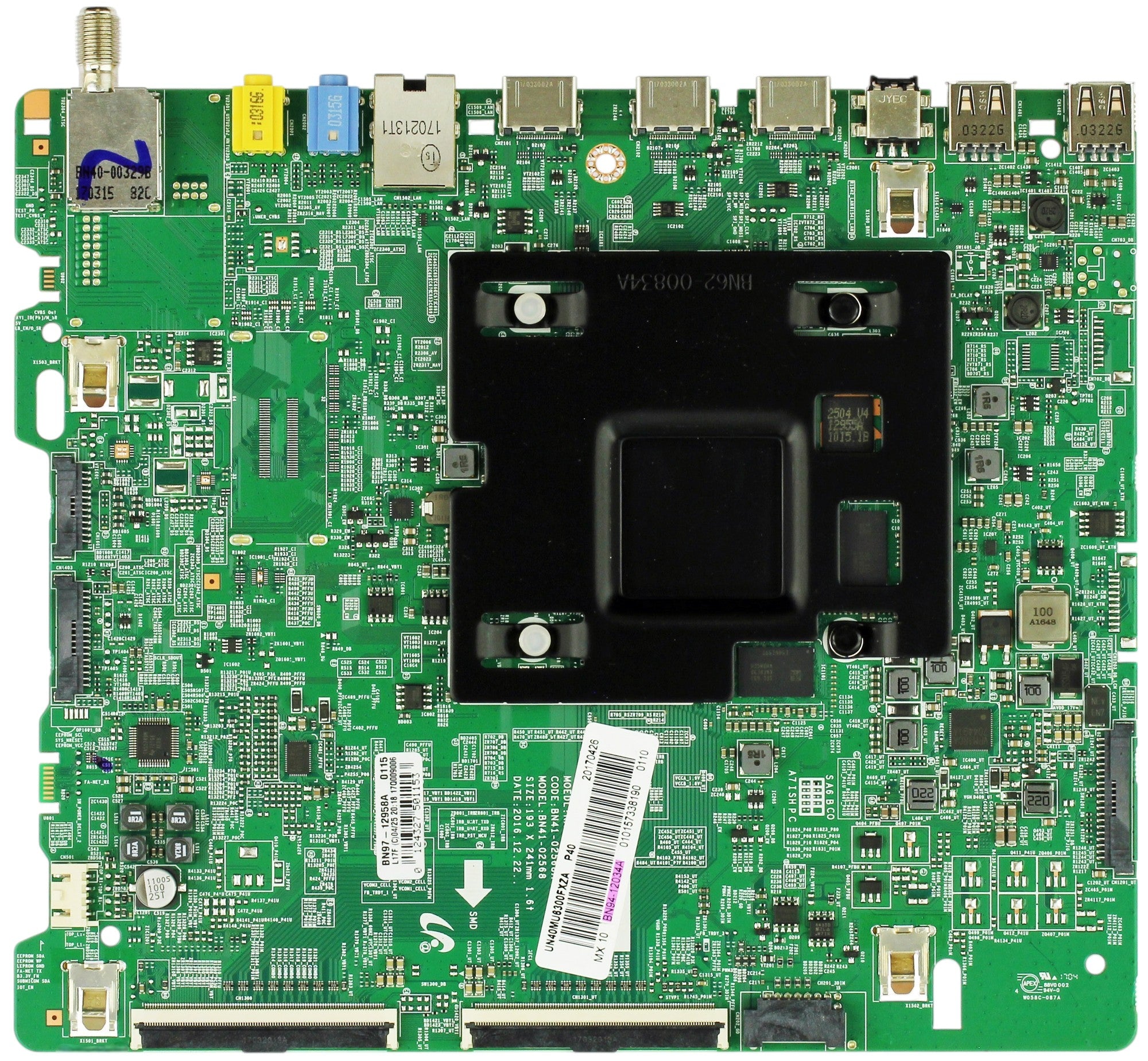 Samsung BN94-12034A Main Board for UN40MU6300FXZA (Version FA01)