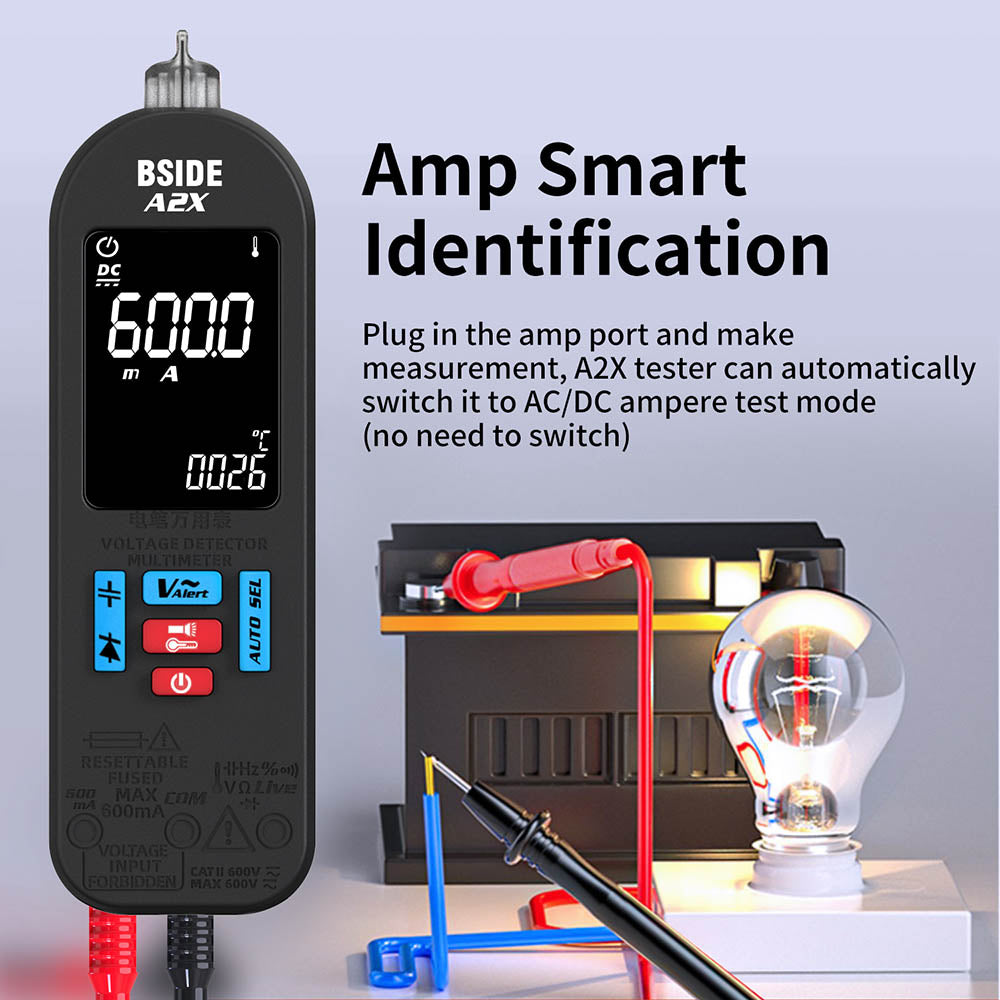 BSIDE A2X USB Rechargeable Multimeter