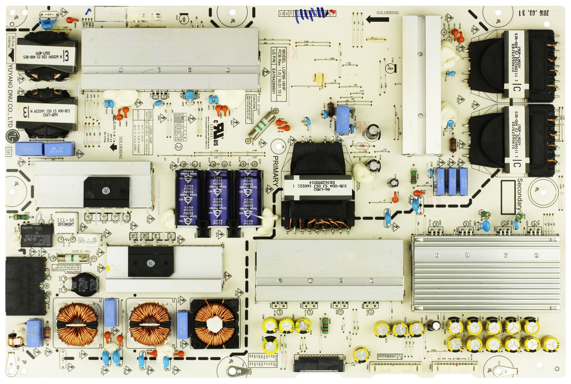 LG EAY64289806 Power Supply for 86UH5C-BF