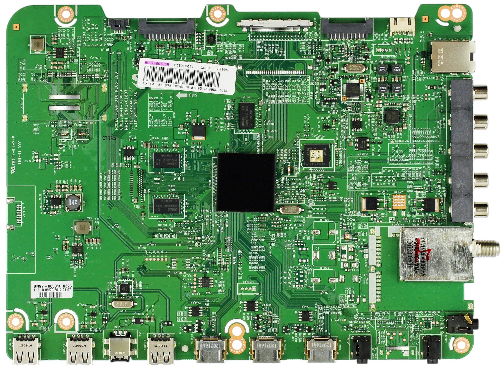 Samsung BN94-06123R Main Board for UN55ES7003FXZA