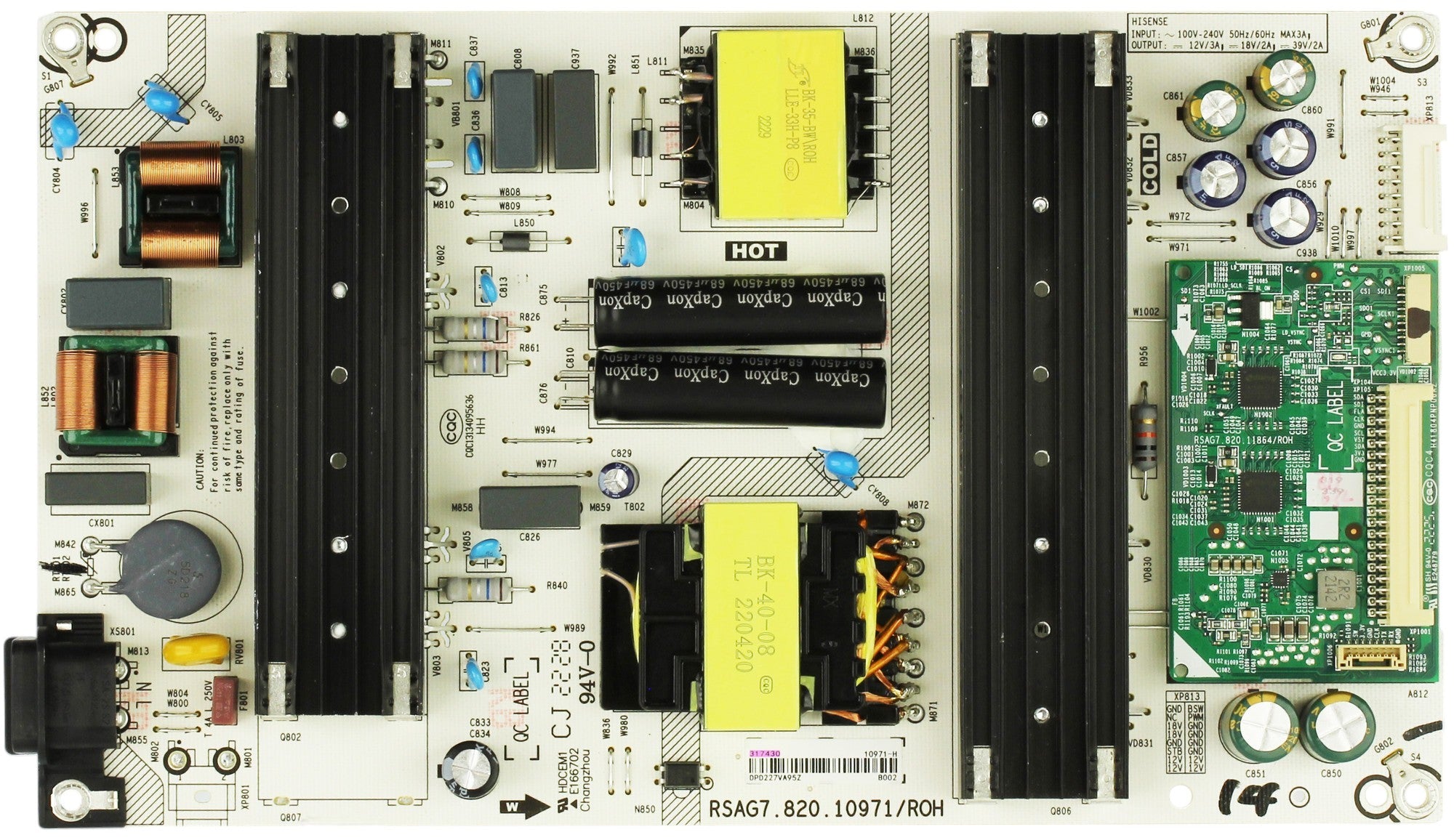 Hisense 317430 Power Supply/LED Driver