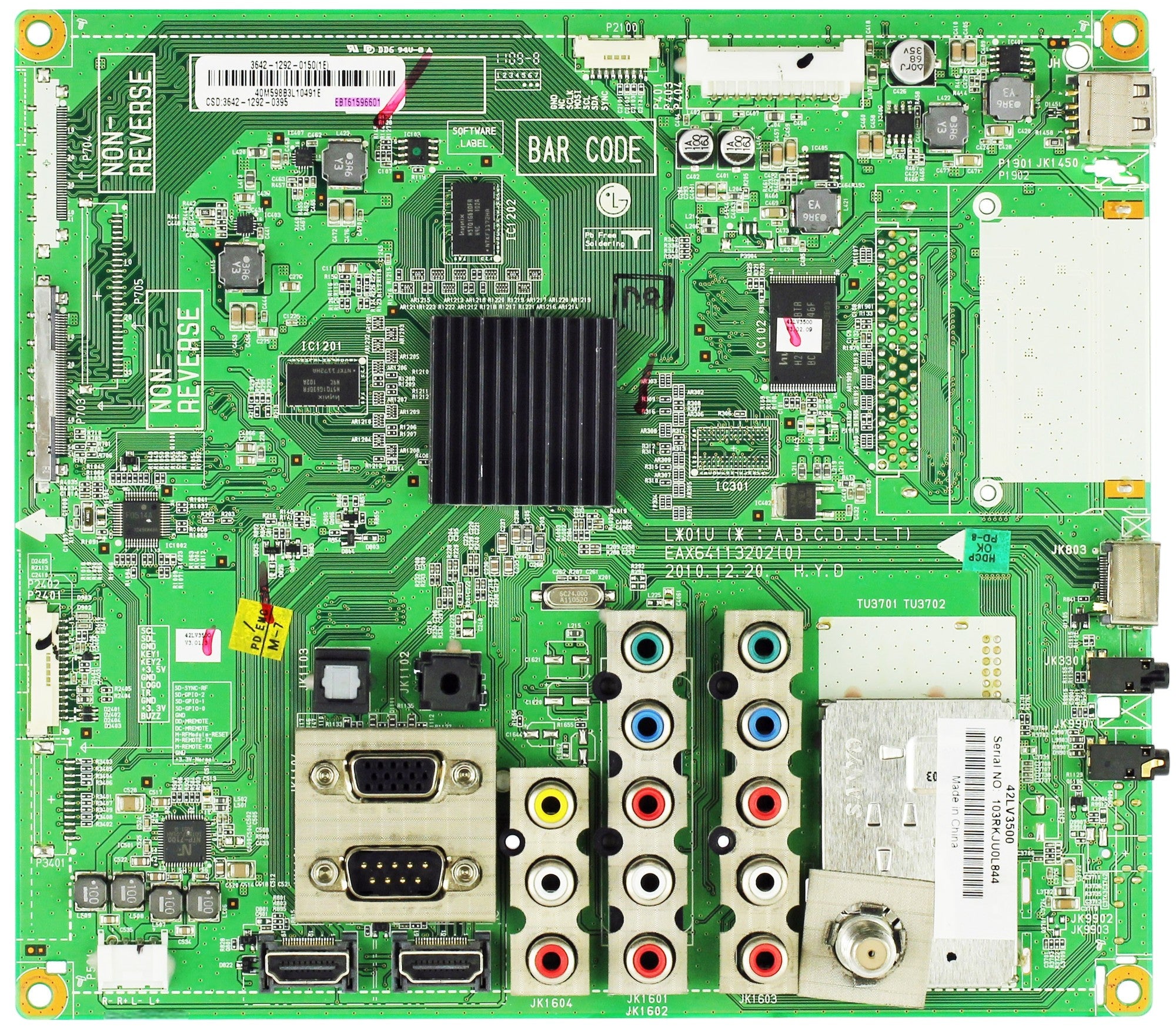 LG EBT61596601 (EAX64113202(0)) Main Board for 42LV3500-UA