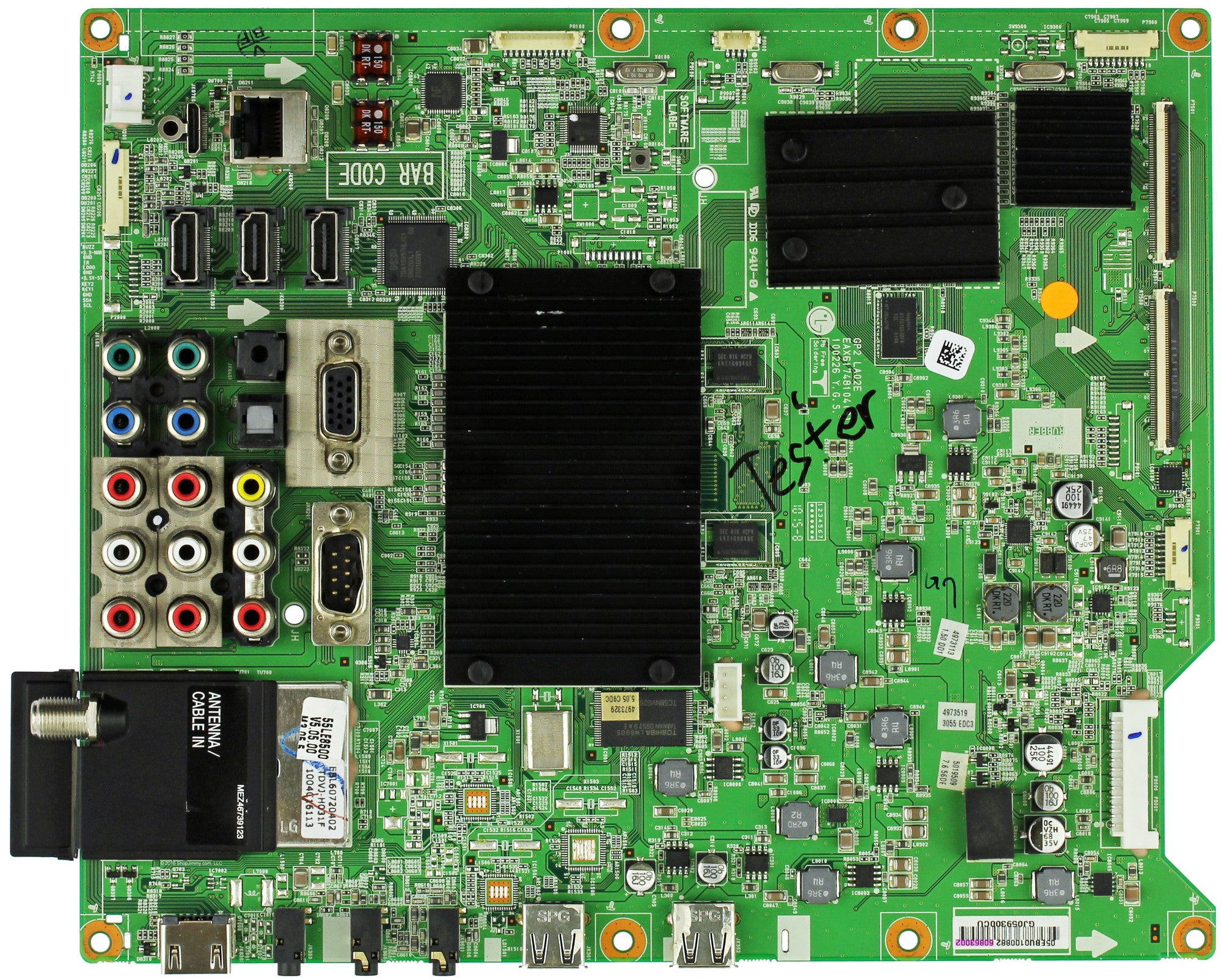 LG EBU60863002 Main Board for 55LE8500-UA