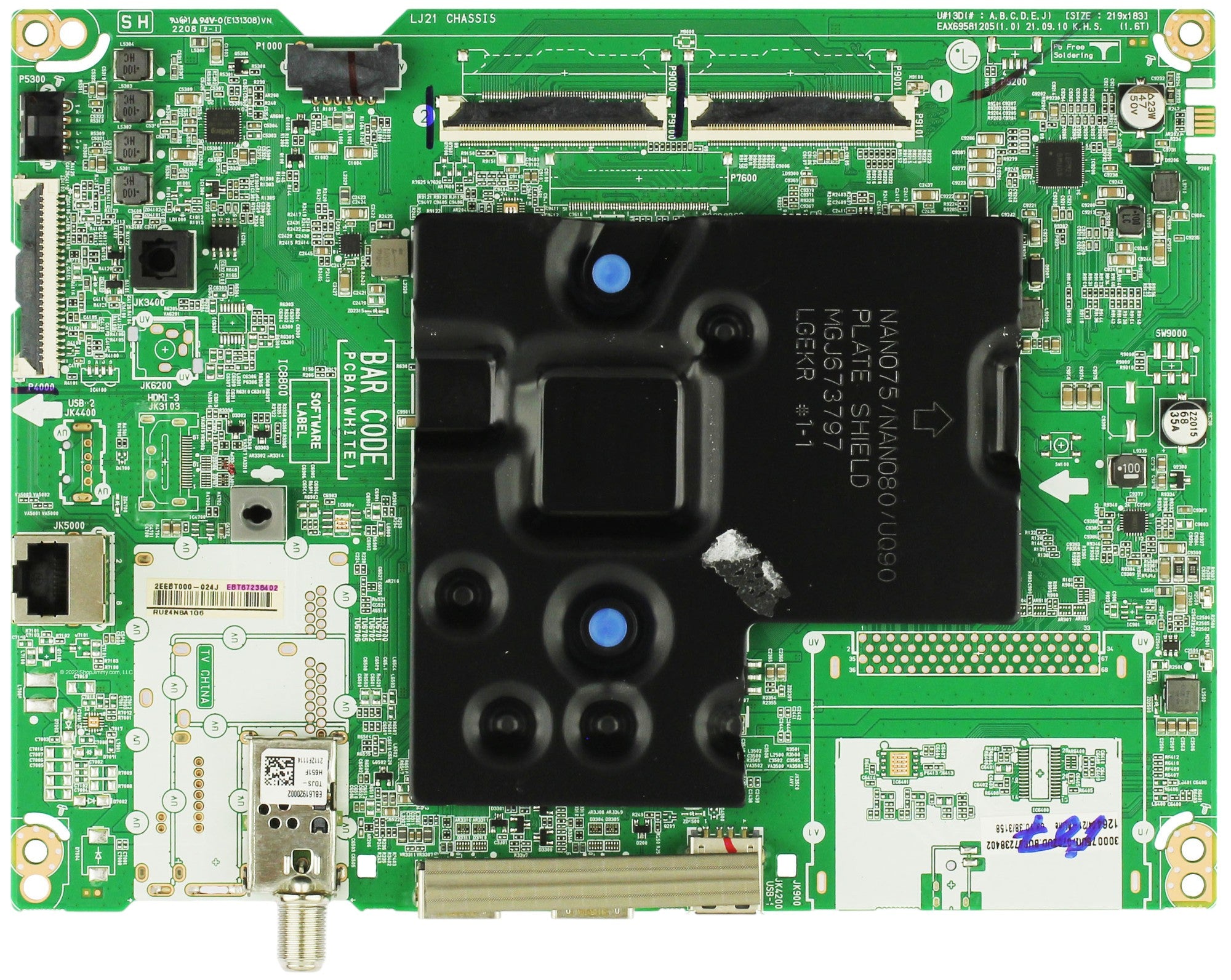 LG EBT67238402 Main Board for 75UQ7070ZUD