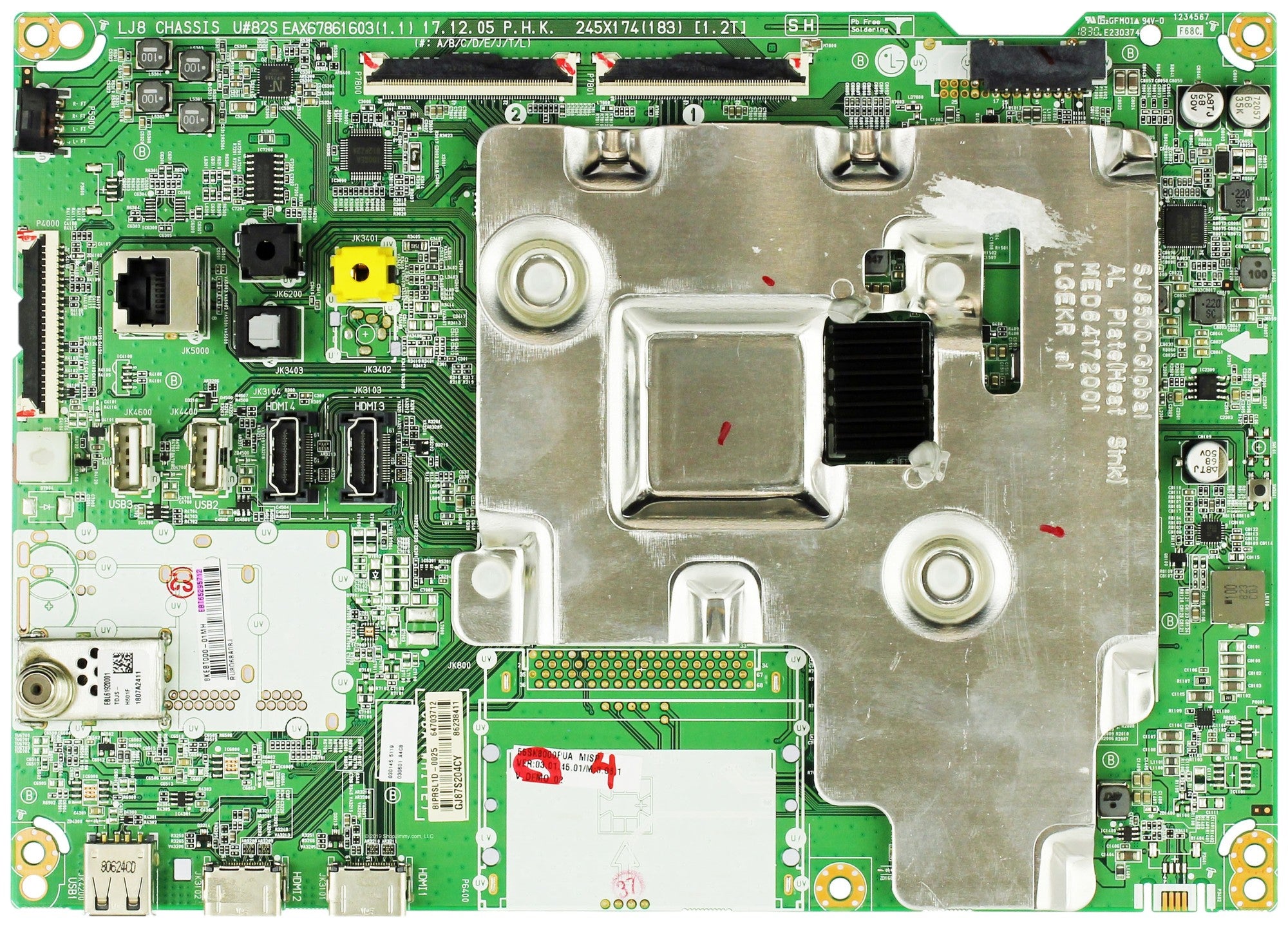 LG EBT65295712 Main Board for 55SK8000PUA.AUSWLJR