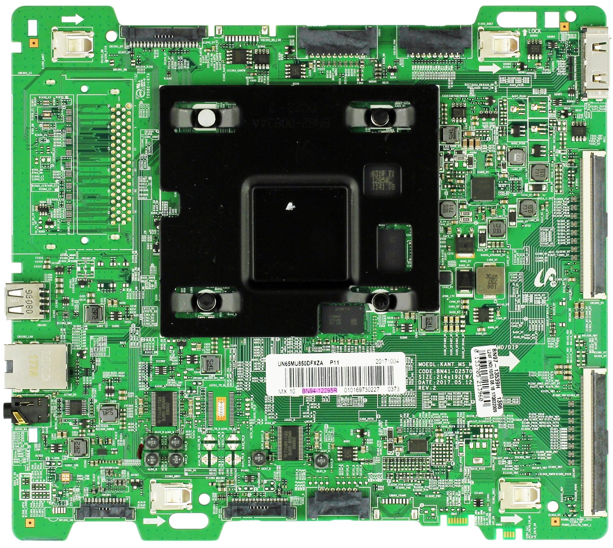 Samsung BN94-12295R Main Board for UN65MU850DFXZA (Version FC04)