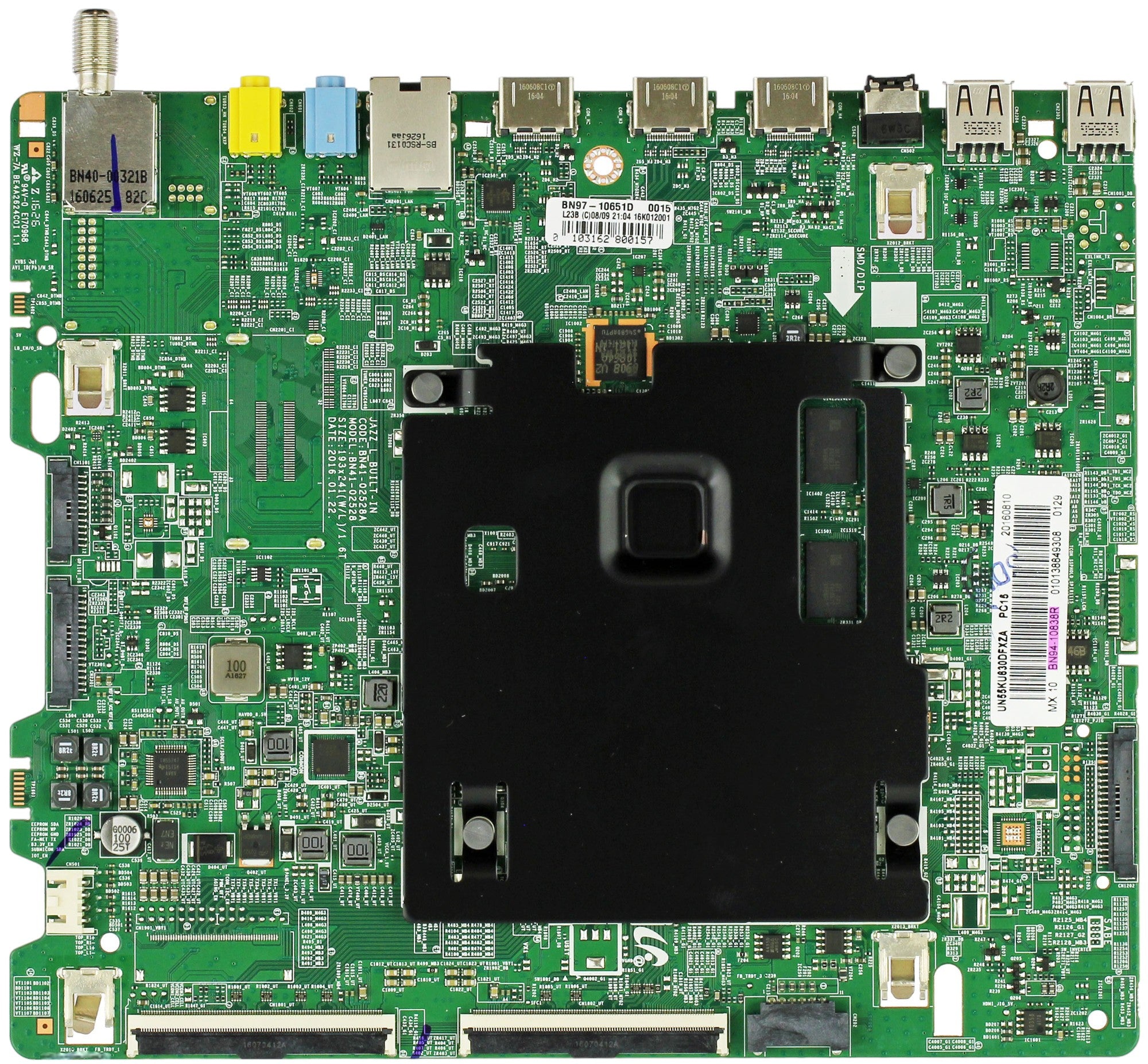 Samsung BN94-10838R Main Board for UN55KU630DFXZA (Version CA02)