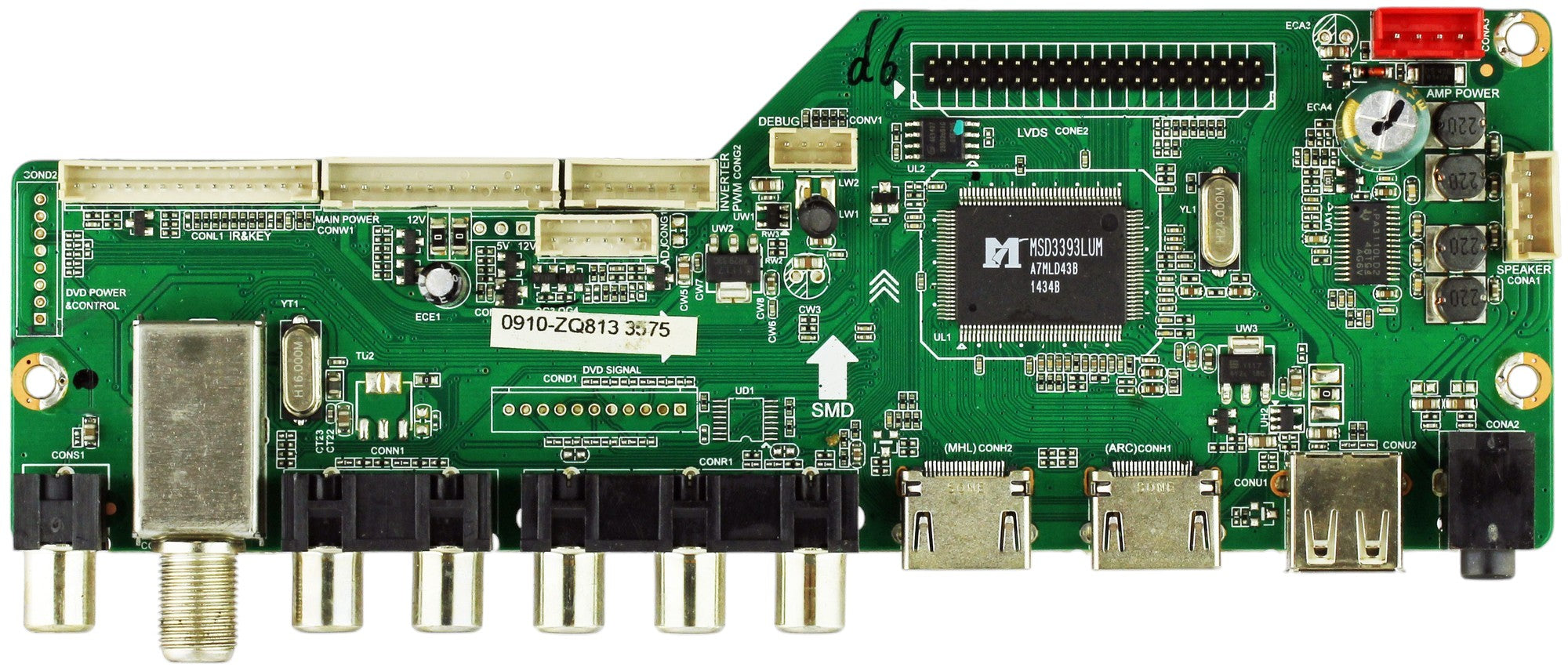 RCA RE01M3393LNA35-C2 Main Board for SLD32A30RQ/PLD32A30RQ