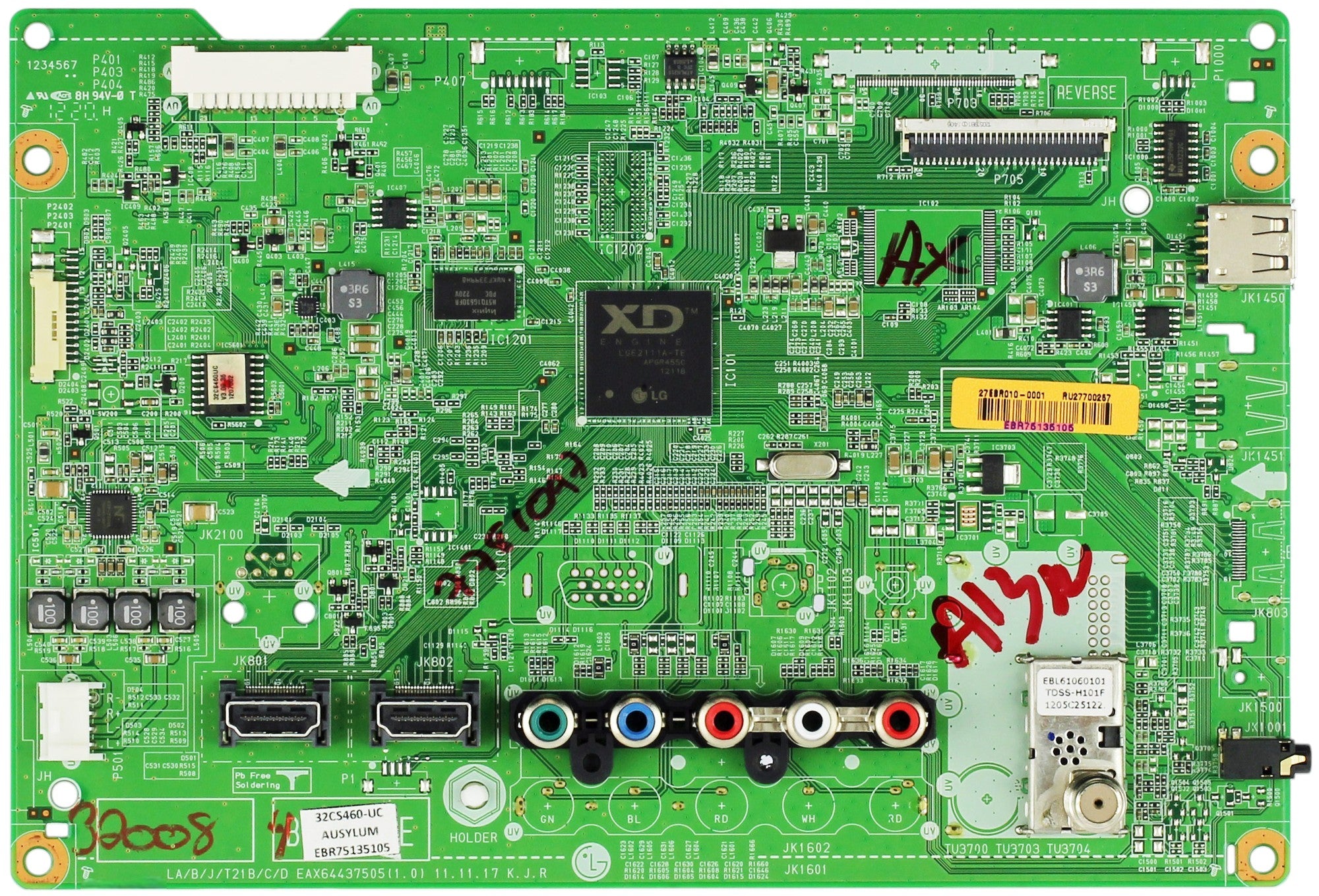 LG EBR75135105 (EAX64437505(1.0)) Main Board for 32CS460-UC